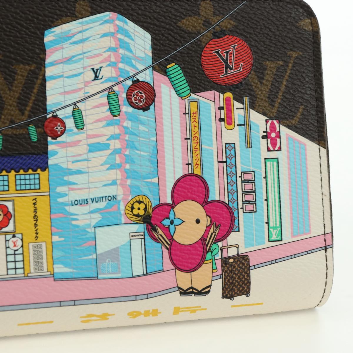 LOUIS VUITTON Monogram Vivienne Zippy Wallet Long Wallet M81630 LV Auth 180396M
