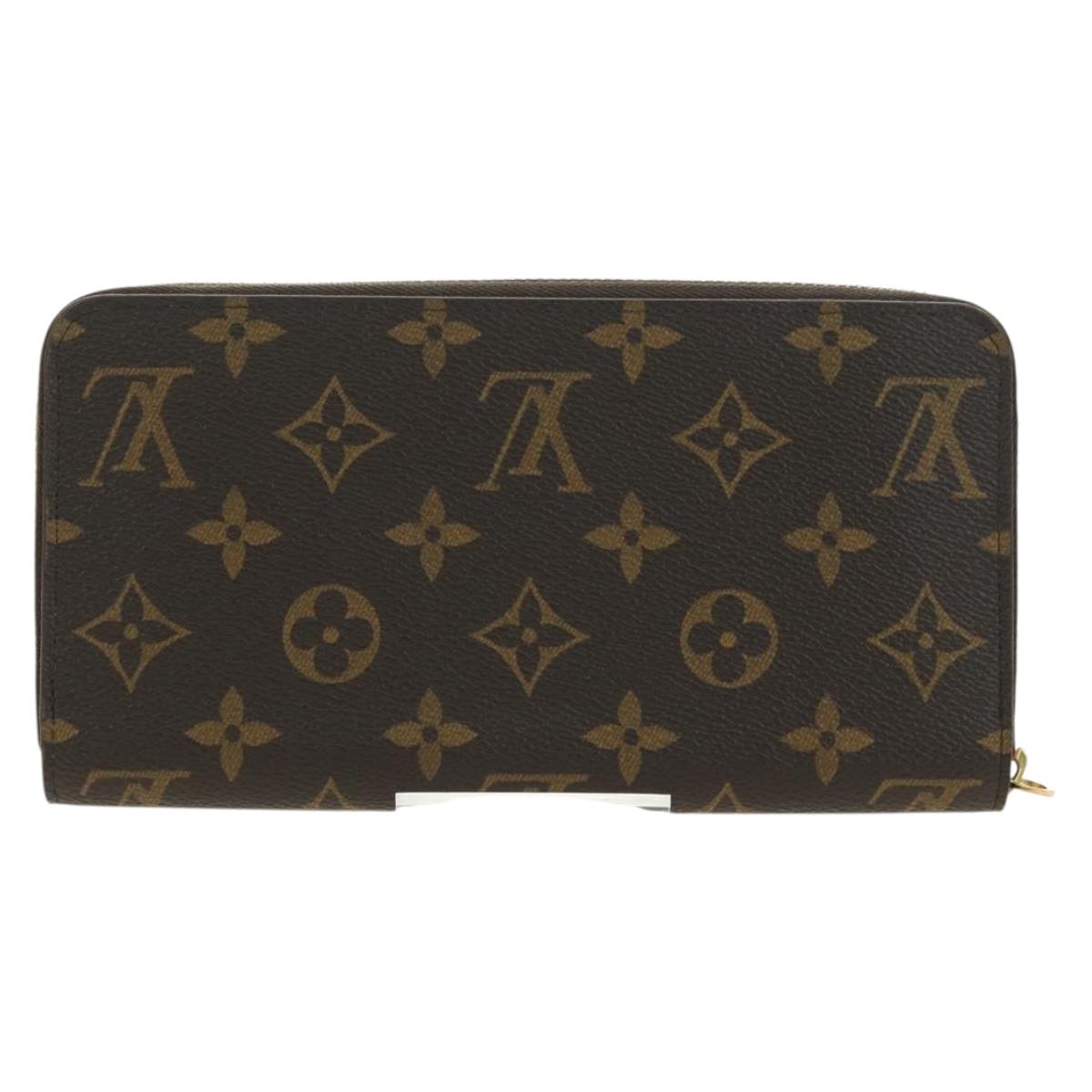 LOUIS VUITTON Monogram Vivienne Zippy Wallet Long Wallet M81630 LV Auth 180396M