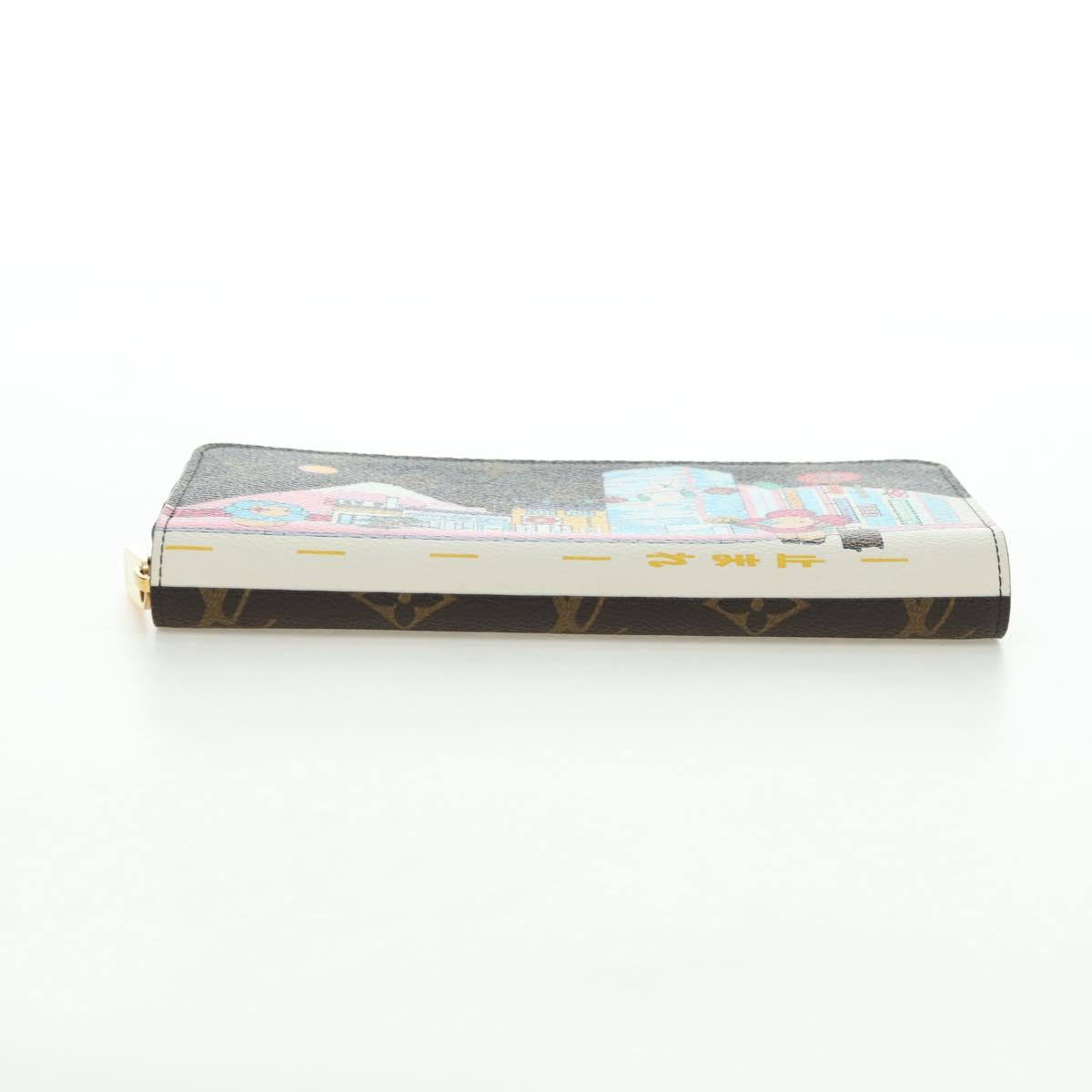 LOUIS VUITTON Monogram Vivienne Zippy Wallet Long Wallet M81630 LV Auth 180396M