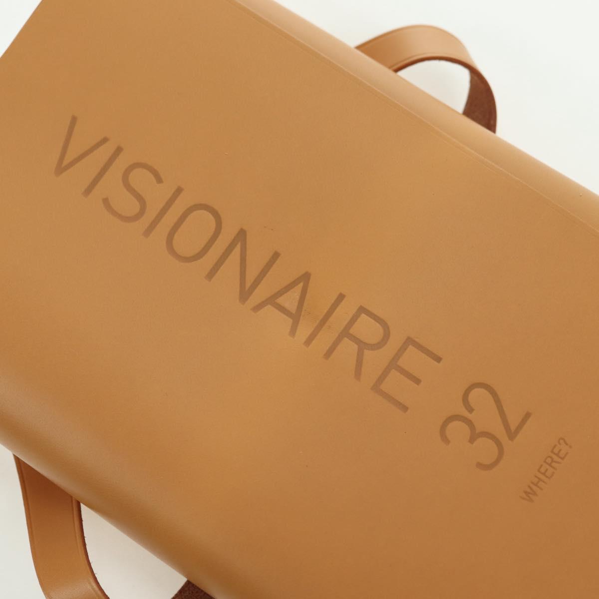 HERMES Postcard Set Visionaire 32 Playing Cards Leather Beige Auth 180397M