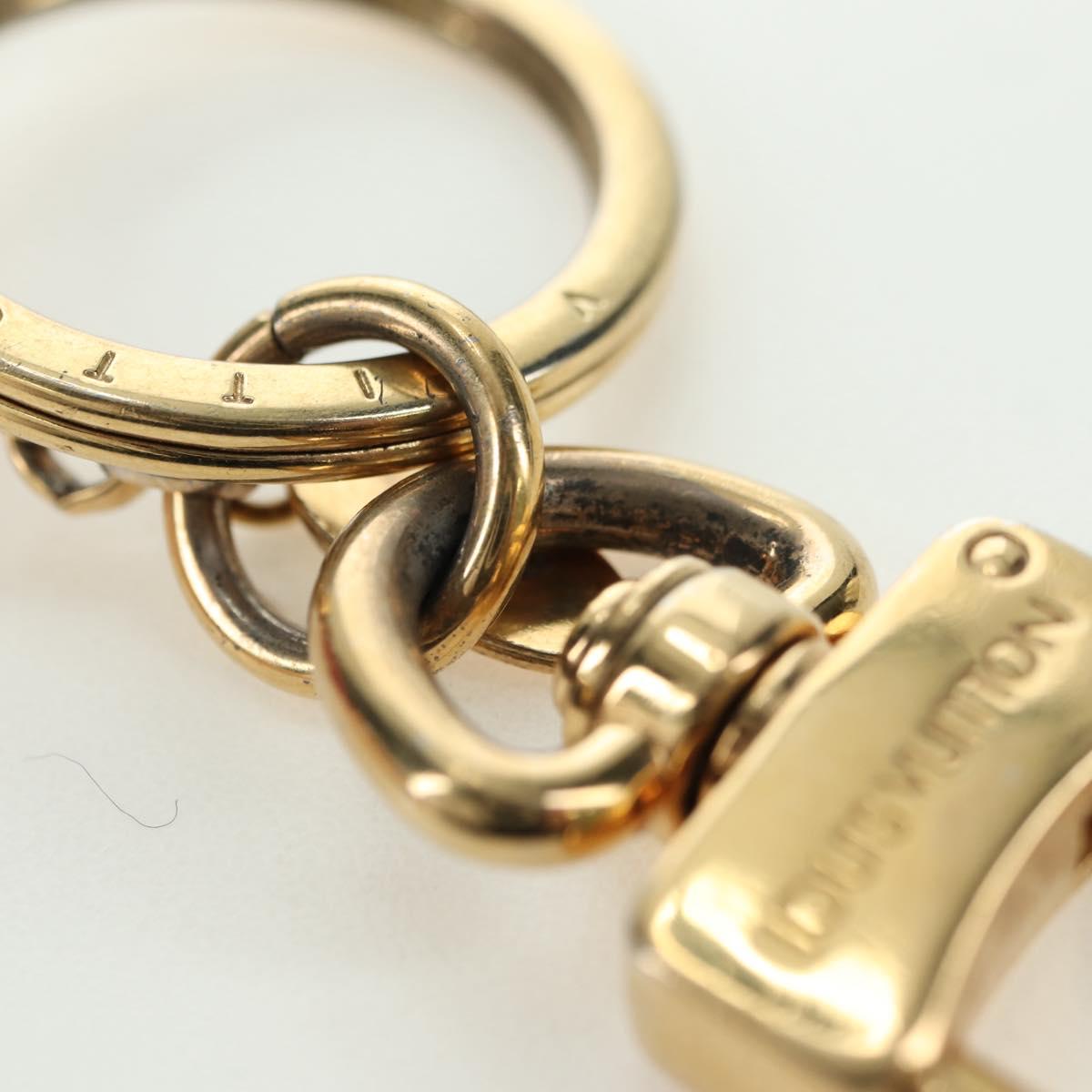 LOUIS VUITTON Porte Cre Vivienne Charm metal Gold Tone M67298 LV Auth 180398M