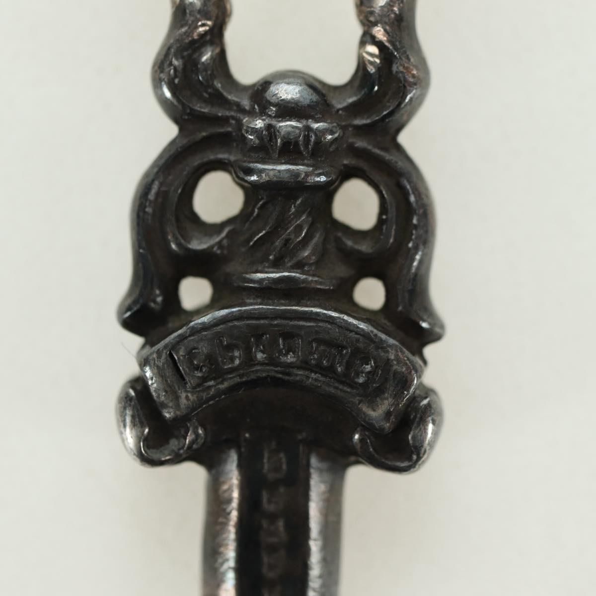 Chrome Hearts Dagger Charm Pendant Top Ag925 Silver Auth 180400M