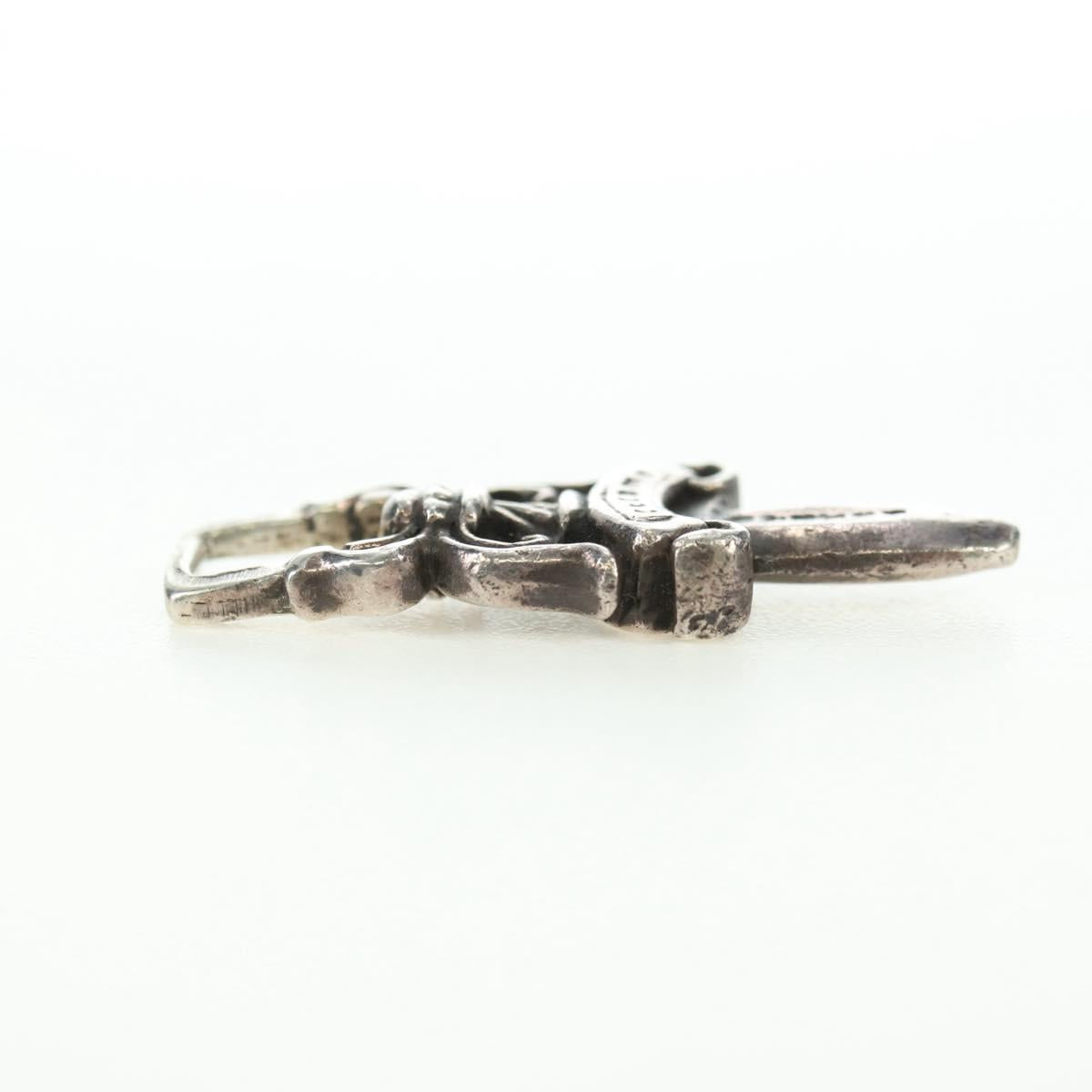 Chrome Hearts Dagger Charm Pendant Top Ag925 Silver Auth 180402M