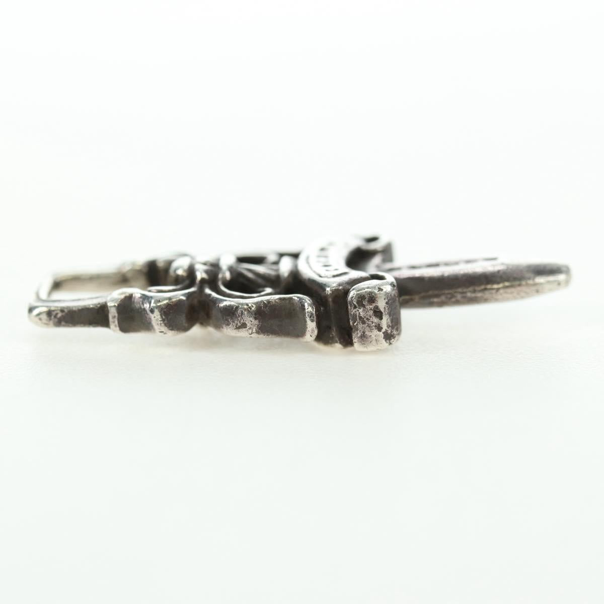 Chrome Hearts Dagger Charm Pendant Top Ag925 Silver Auth 180403M