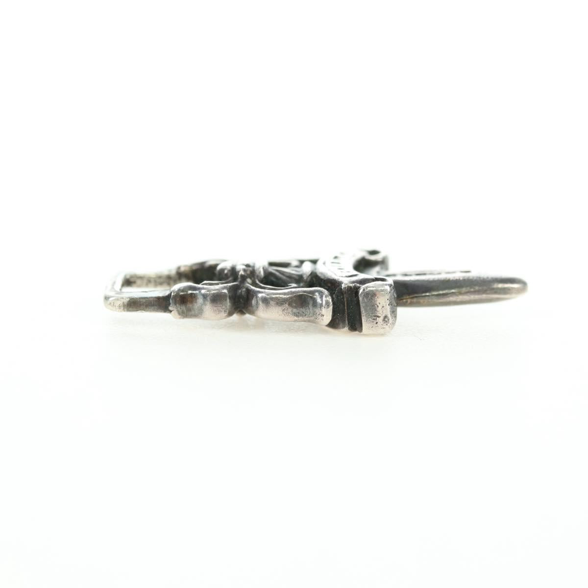 Chrome Hearts Dagger Charm Pendant Top Ag925 Silver Auth 180404M