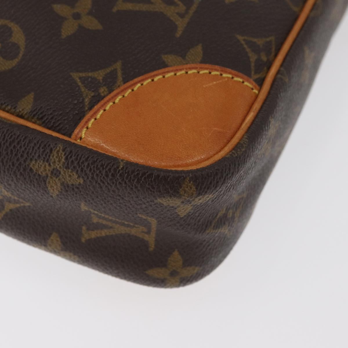 LOUIS VUITTON Monogram Clutch Bag 2 Set LV Auth 180415