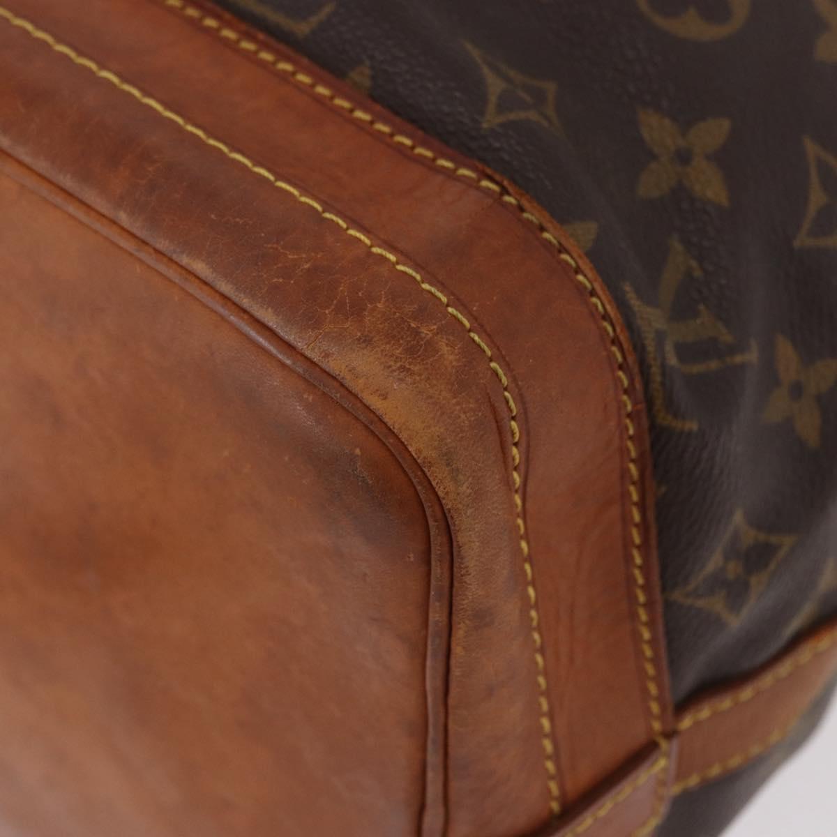 LOUIS VUITTON Monogram Noe Shoulder Bag M42224 LV Auth 180416