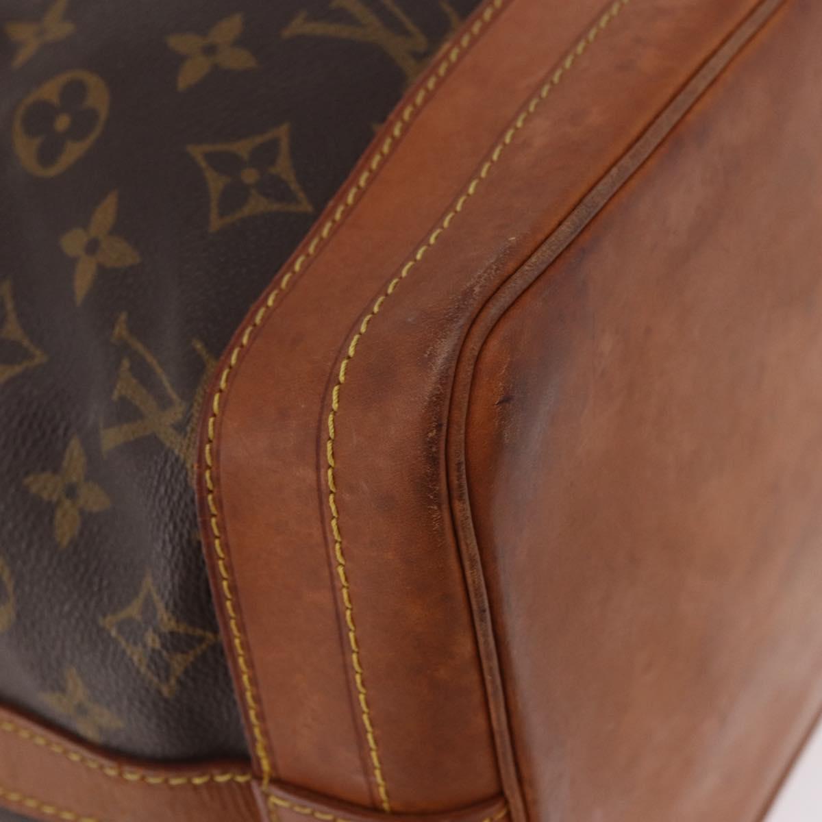 LOUIS VUITTON Monogram Noe Shoulder Bag M42224 LV Auth 180416