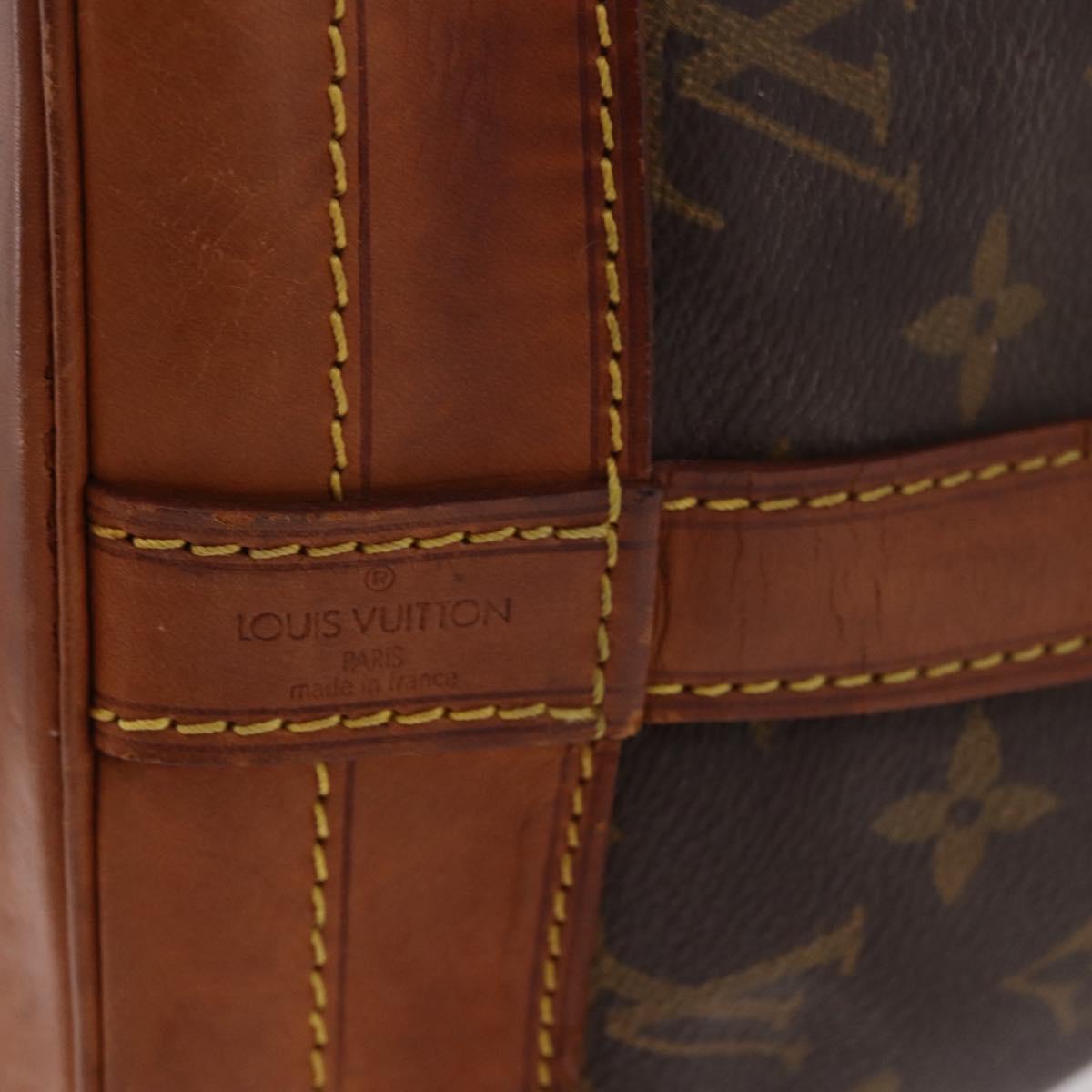 LOUIS VUITTON Monogram Noe Shoulder Bag M42224 LV Auth 180416