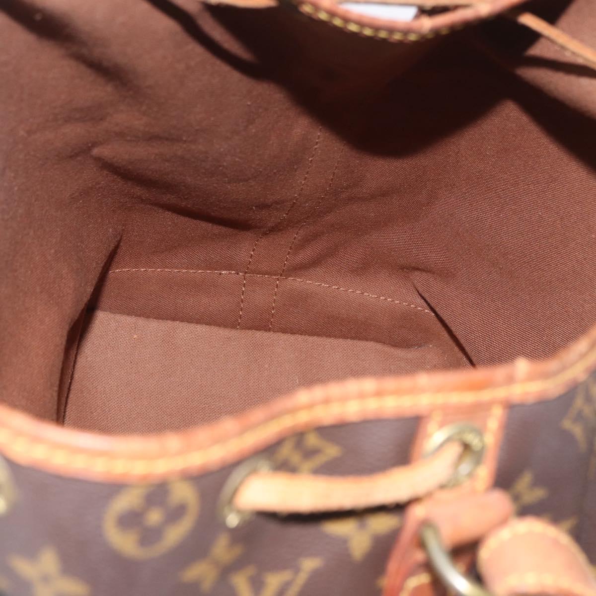 LOUIS VUITTON Monogram Noe Shoulder Bag M42224 LV Auth 180416