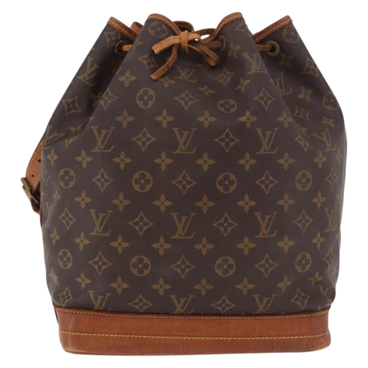 LOUIS VUITTON Monogram Noe Shoulder Bag M42224 LV Auth 180416