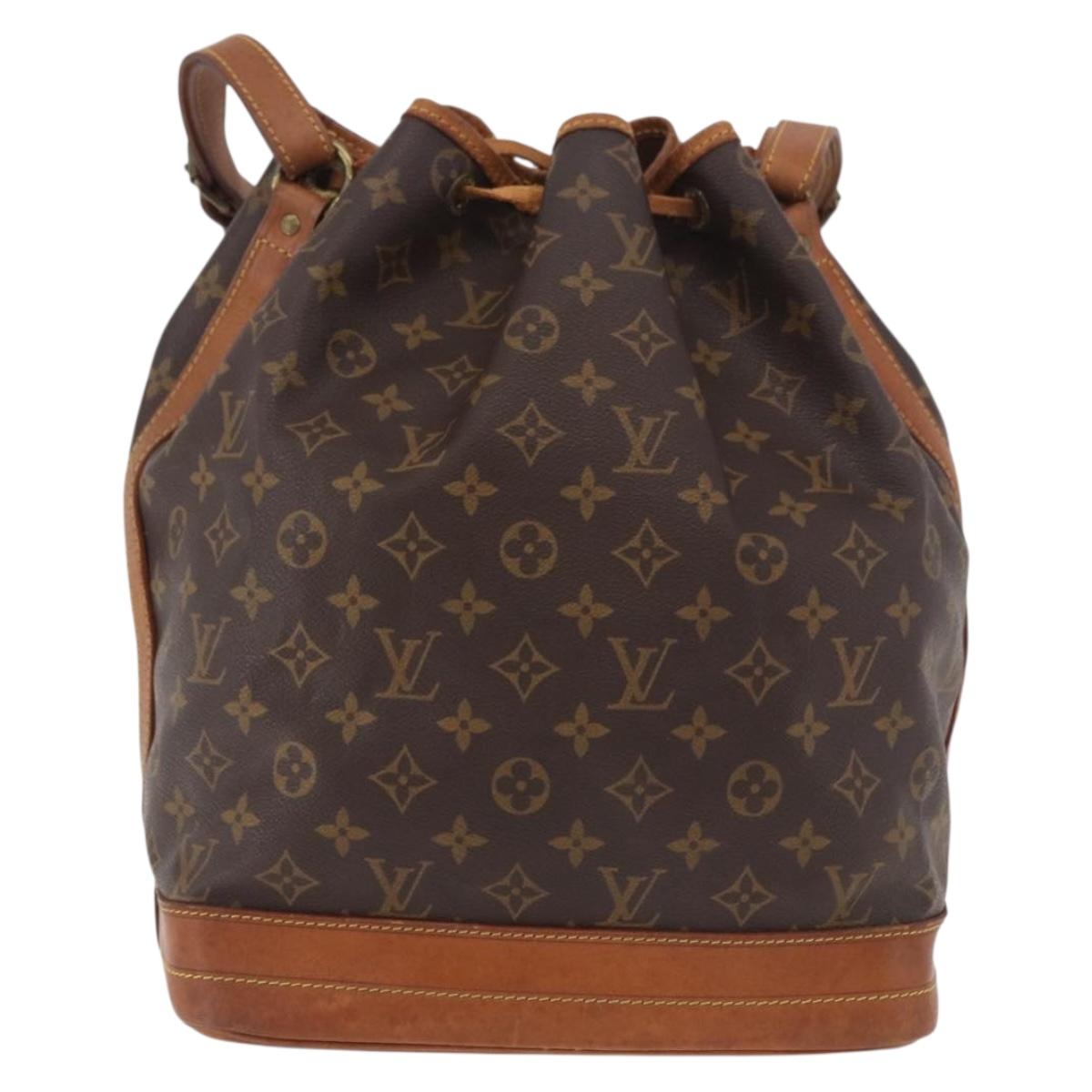 LOUIS VUITTON Monogram Noe Shoulder Bag M42224 LV Auth 180416
