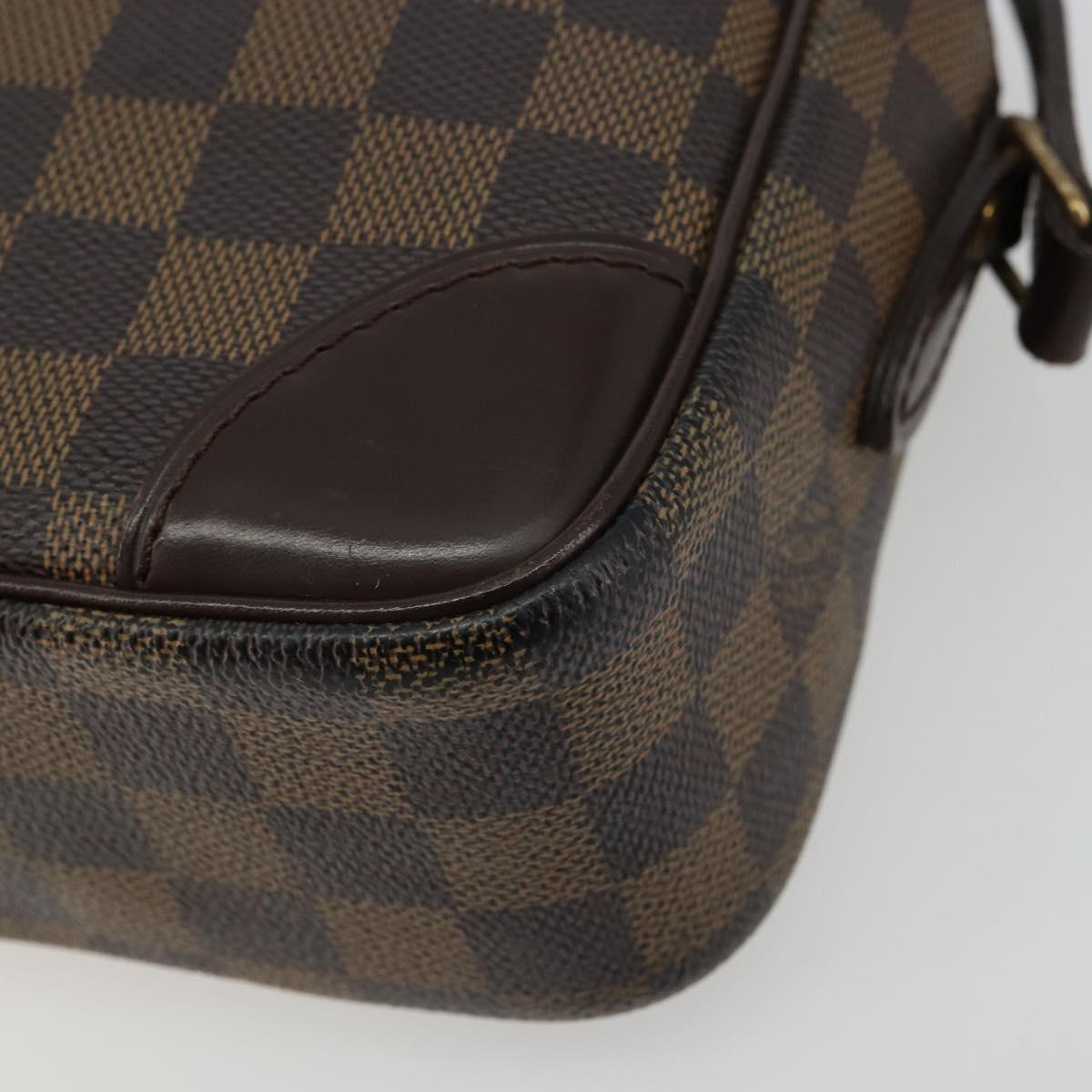 LOUIS VUITTON Damier Ebene Trocadero 27 Shoulder Bag SPO N48085 LV Auth 180428