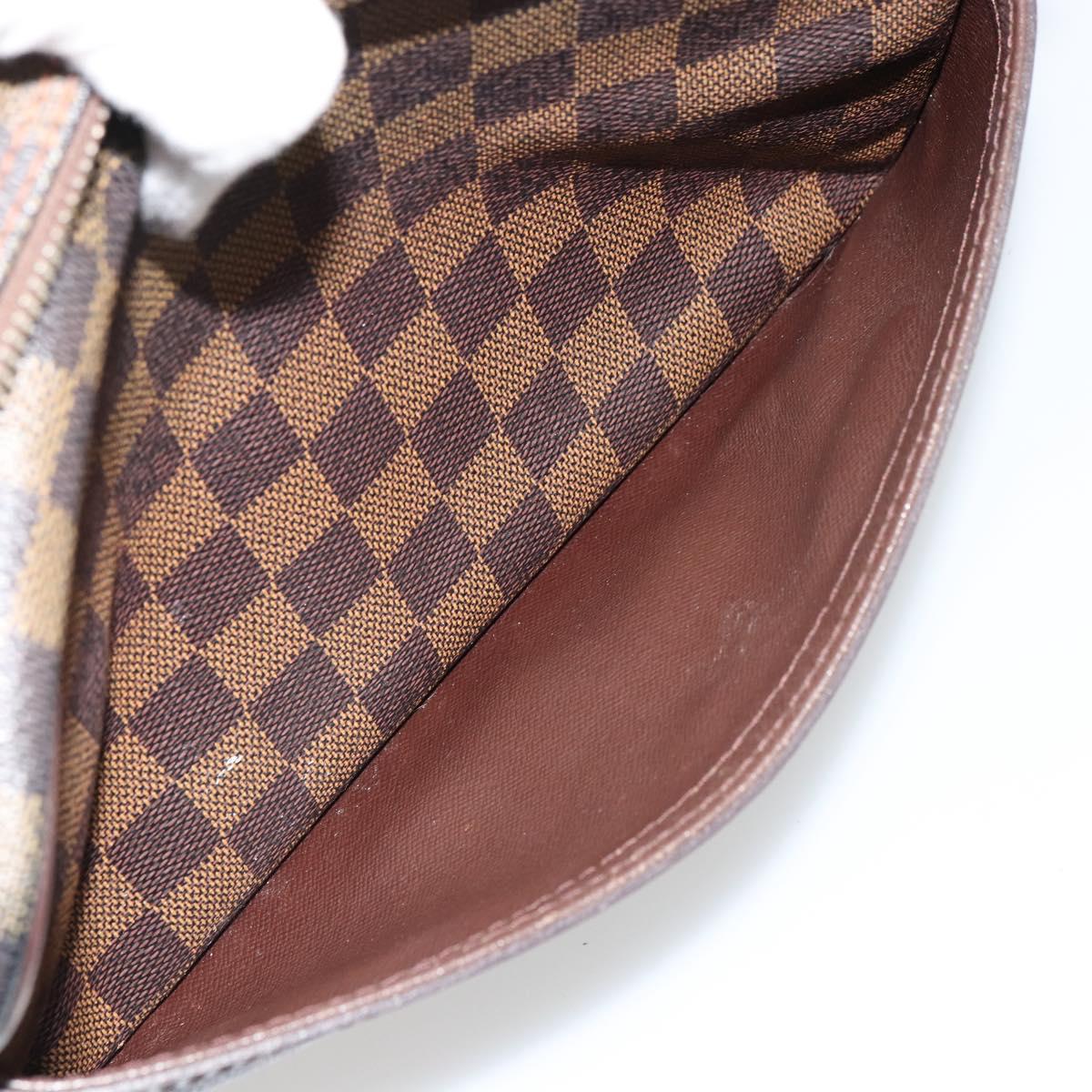 LOUIS VUITTON Damier Ebene Trocadero 27 Shoulder Bag SPO N48085 LV Auth 180428