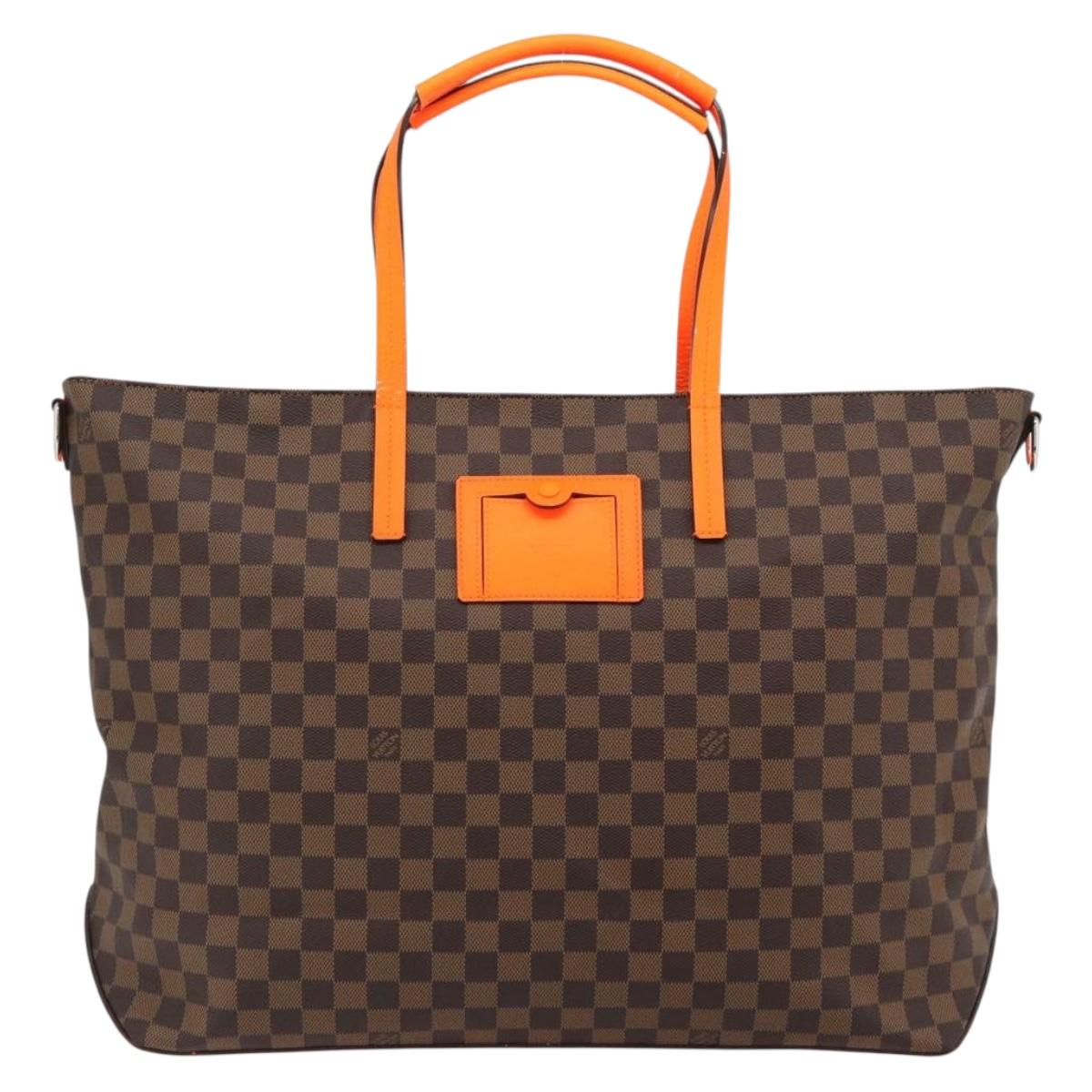 LOUIS VUITTON Damier Challenge Cabas Tote Bag N41243 LV Auth 180450