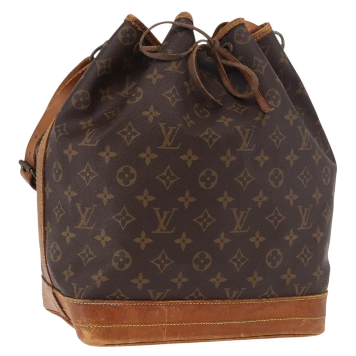 LOUIS VUITTON Monogram Noe Shoulder Bag M42224 LV Auth 180454