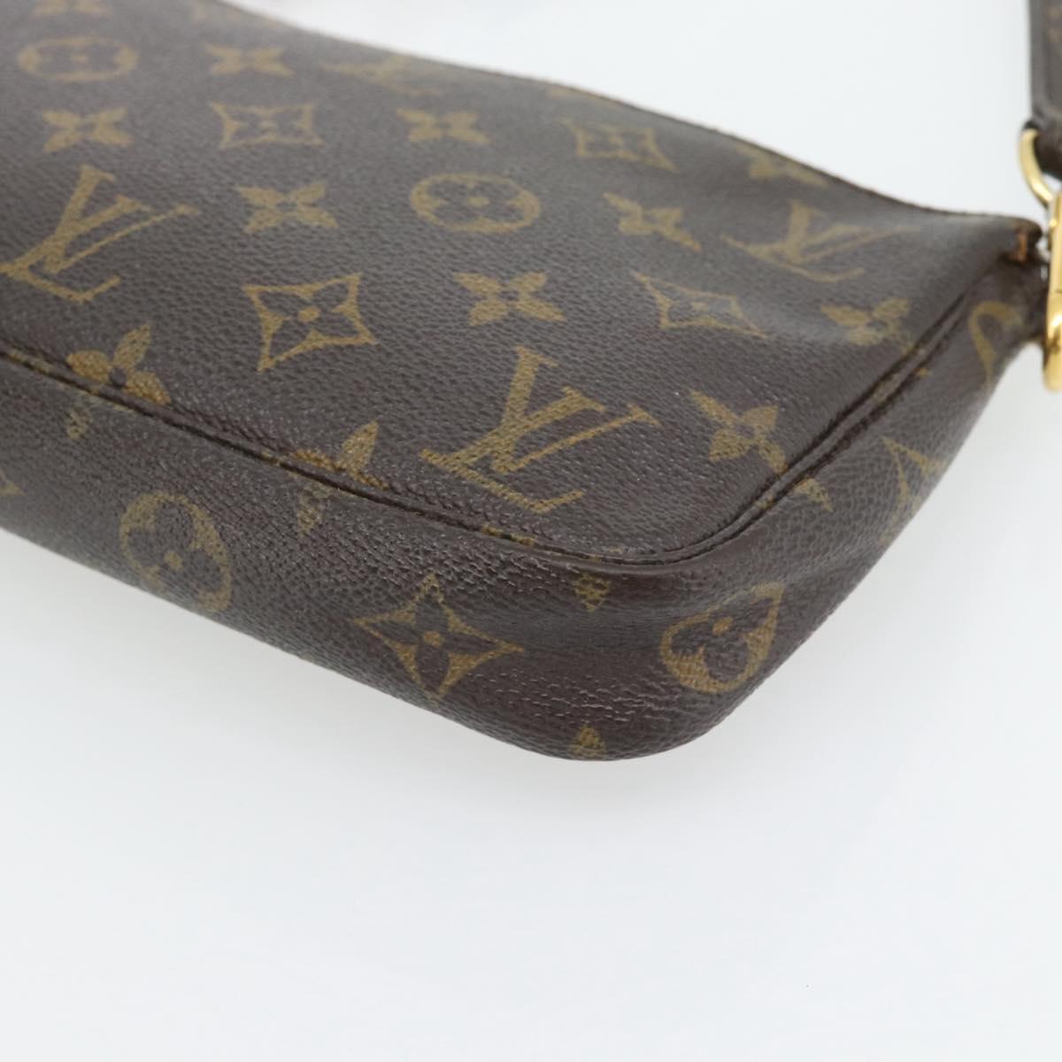 LOUIS VUITTON Monogram Pochette Accessoires Pouch M51980 LV Auth 180472