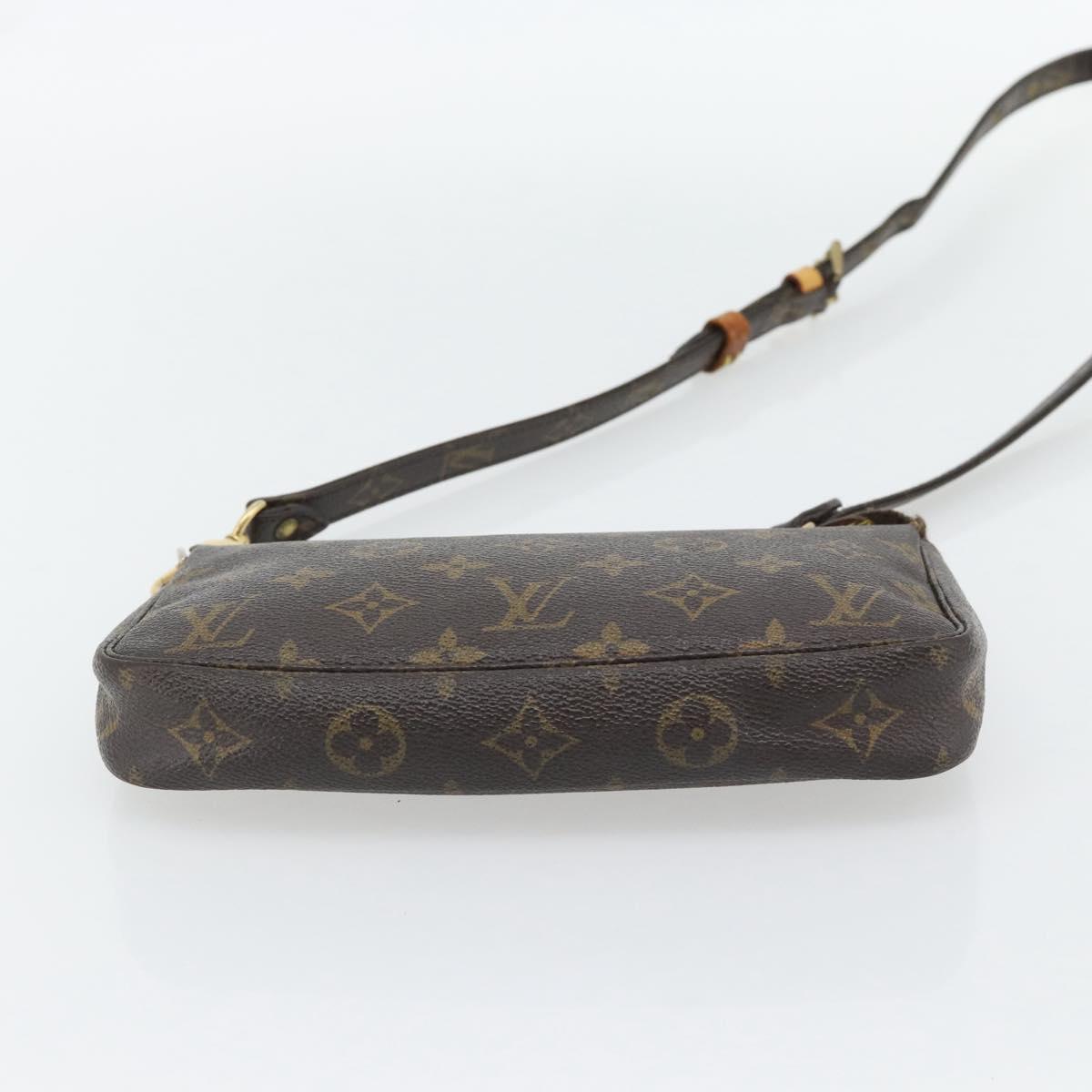 LOUIS VUITTON Monogram Pochette Accessoires Pouch M51980 LV Auth 180472