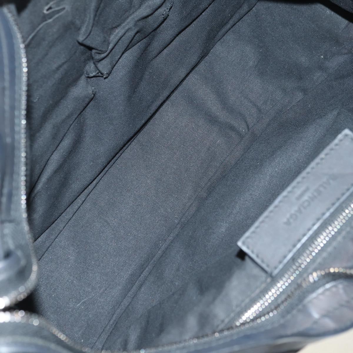 BALENCIAGA The City Hand Bag Nylon 2way Black 115748 Auth 180488SAM