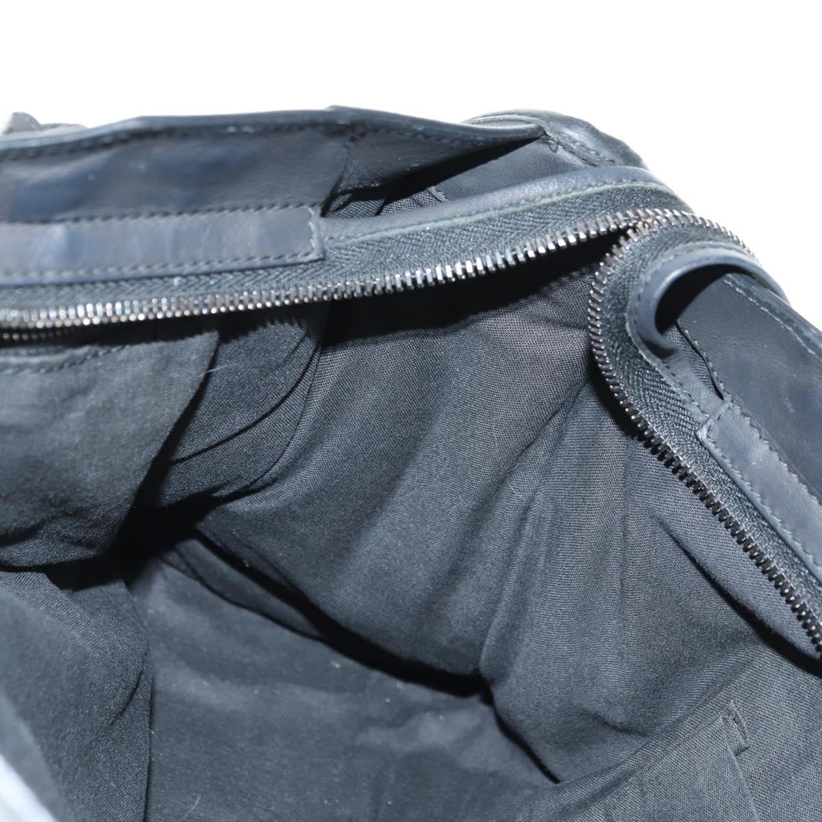BALENCIAGA The City Hand Bag Nylon 2way Black 115748 Auth 180488SAM
