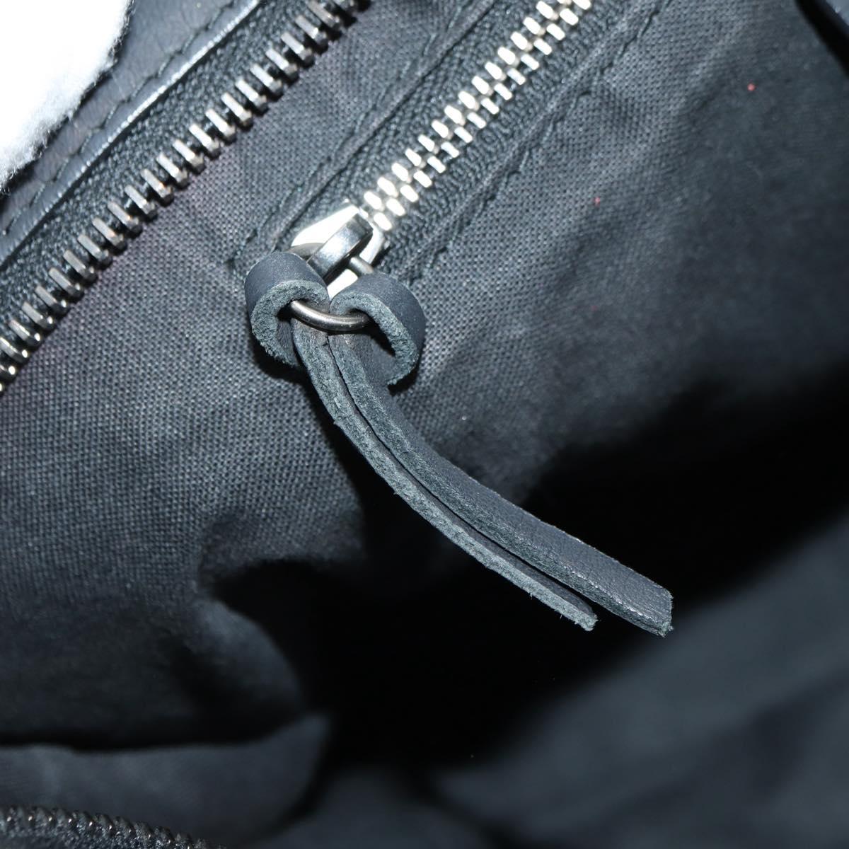 BALENCIAGA The City Hand Bag Nylon 2way Black 115748 Auth 180488SAM