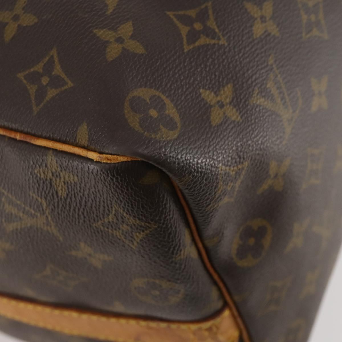 LOUIS VUITTON Monogram Keepall Bandouliere 50 Boston Bag M41416 LV Auth 180498