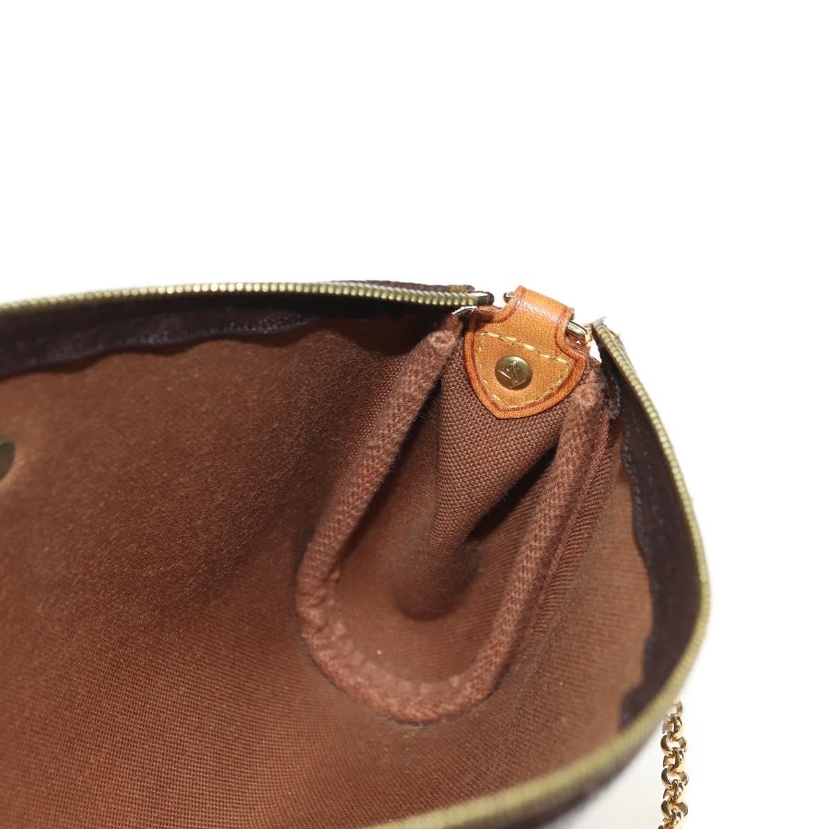 LOUIS VUITTON Monogram Eva Shoulder Bag M95567 LV Auth 180499SAM