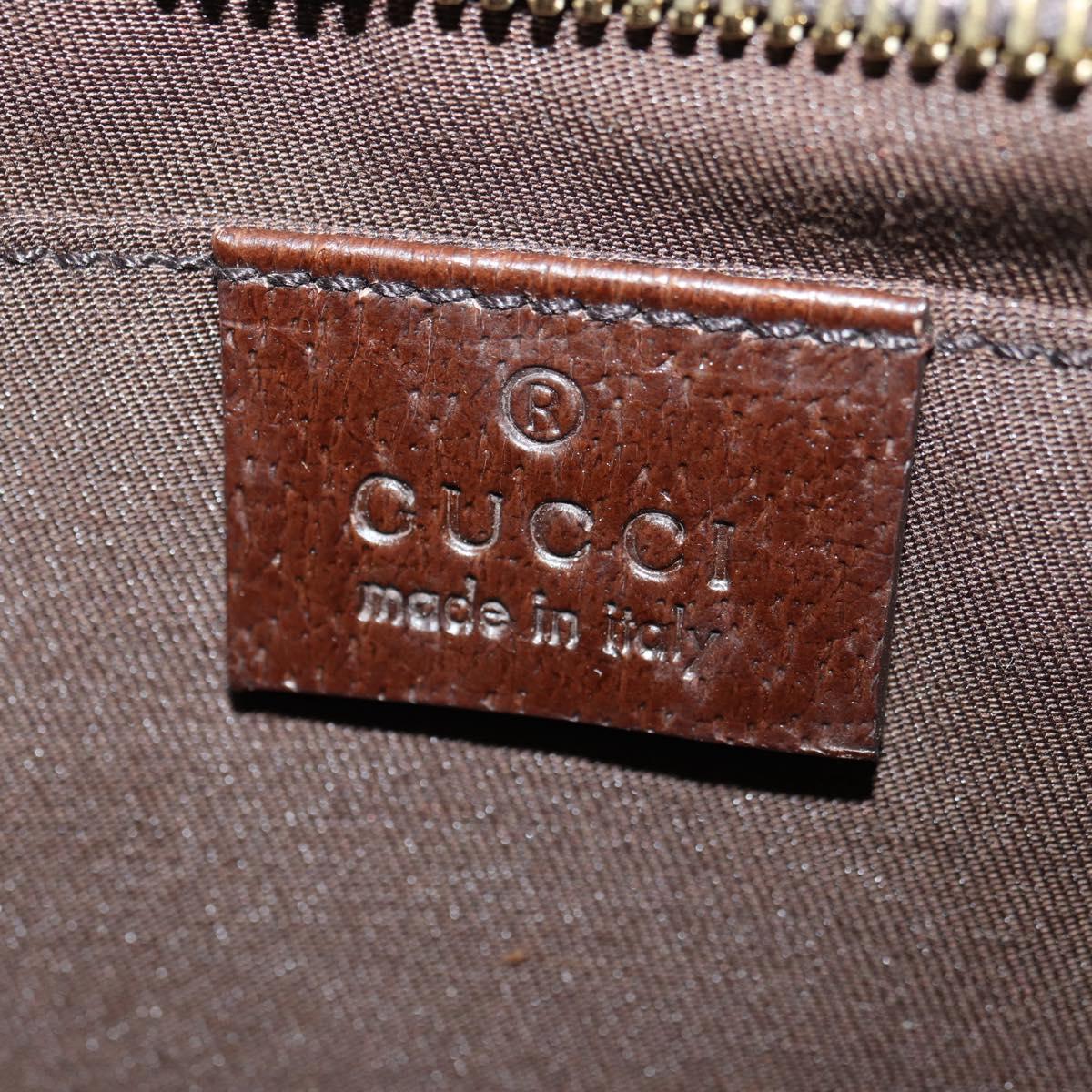 GUCCI GG Canvas Shoulder Bag Beige Gold 130939 Auth 180505SAV