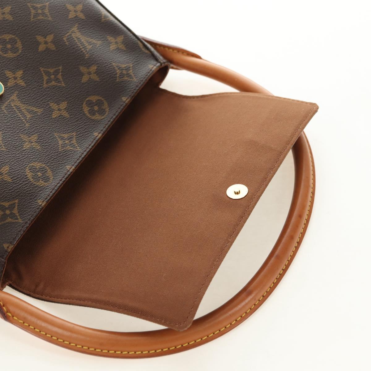 LOUIS VUITTON Monogram Mini Looping Shoulder Bag M51147 LV Auth 180516SAM