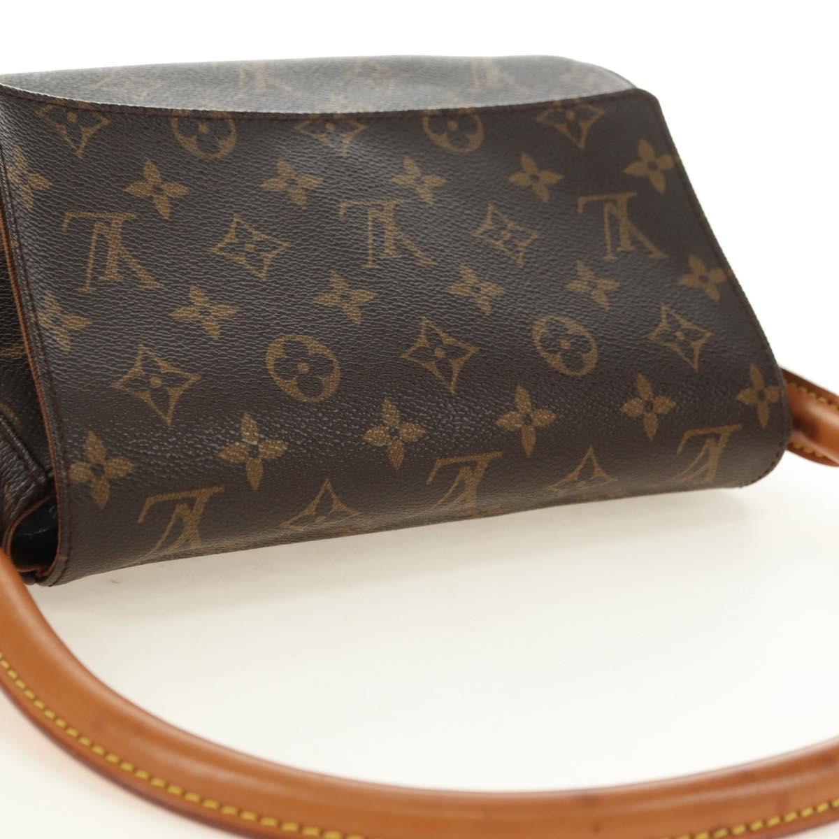 LOUIS VUITTON Monogram Mini Looping Shoulder Bag M51147 LV Auth 180516SAM