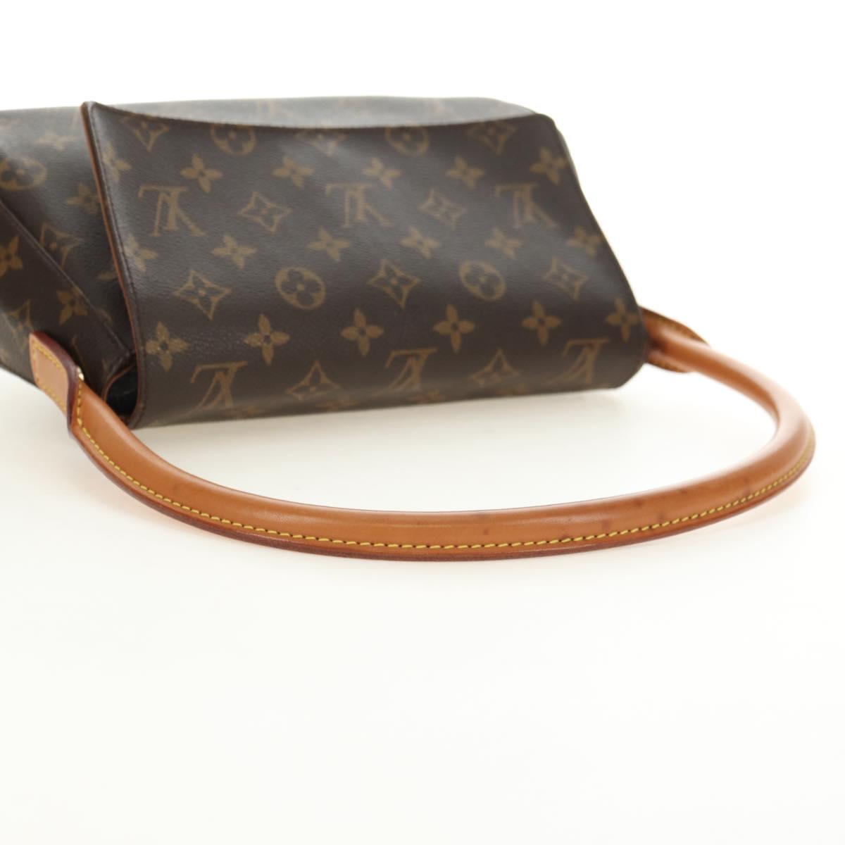 LOUIS VUITTON Monogram Mini Looping Shoulder Bag M51147 LV Auth 180516SAM