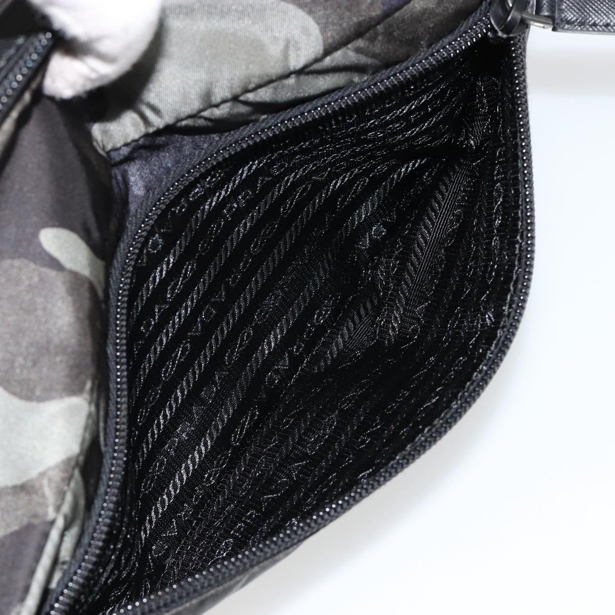 PRADA Pouch Nylon Navy Auth 180528A