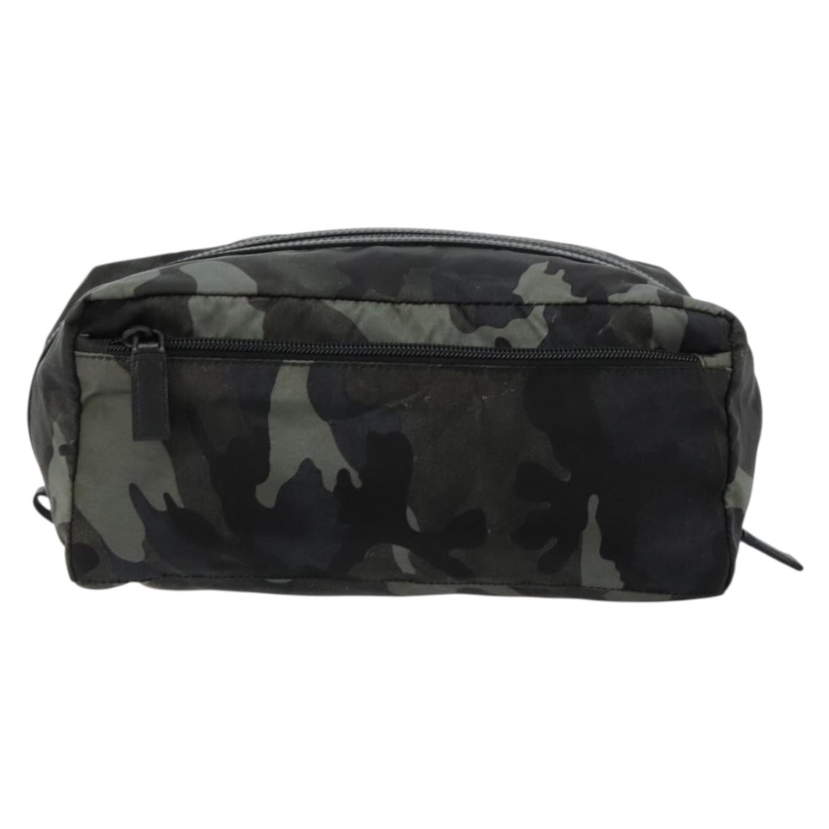 PRADA Pouch Nylon Navy Auth 180528A