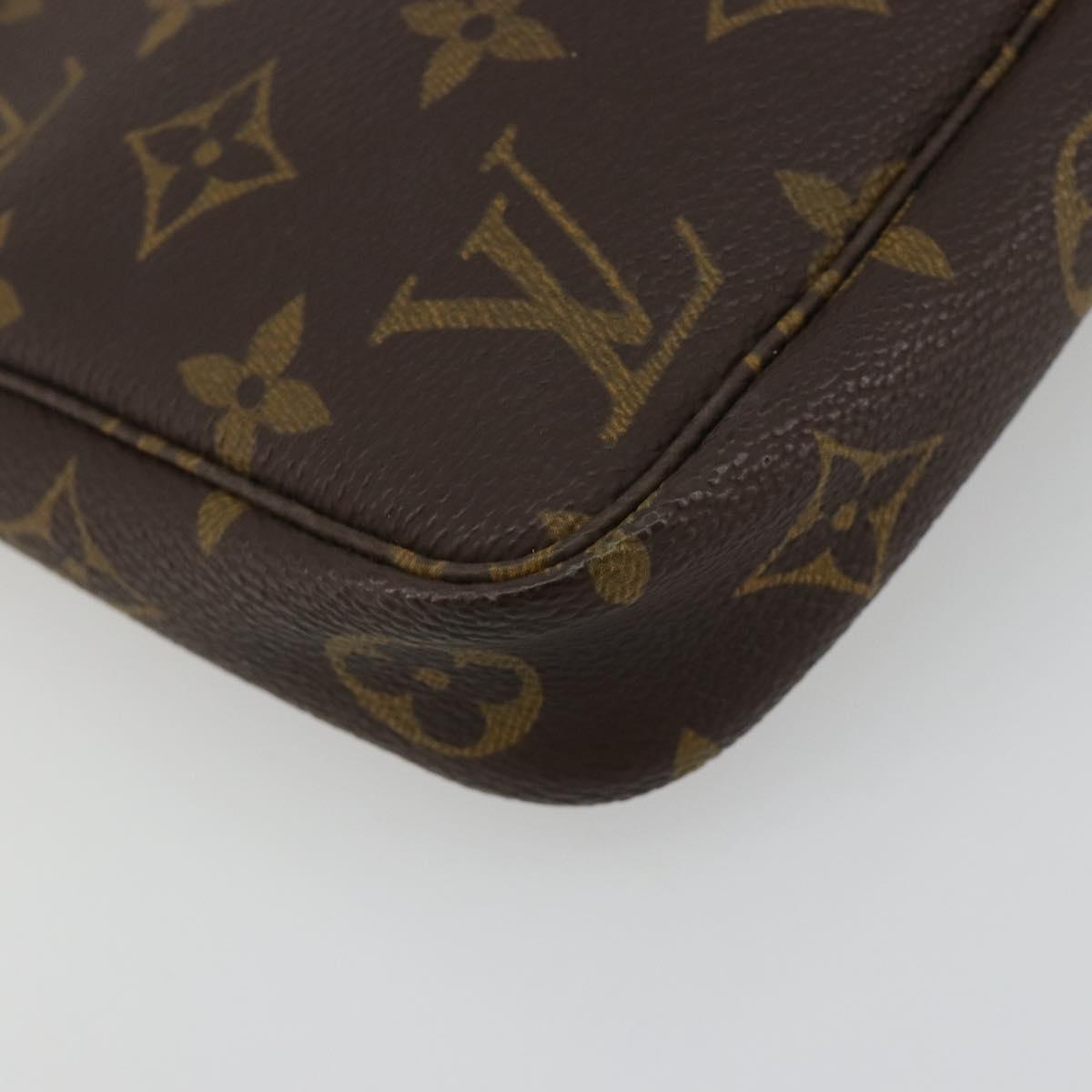 LOUIS VUITTON Monogram Pochette Accessoires Pouch M51980 LV Auth 180530V