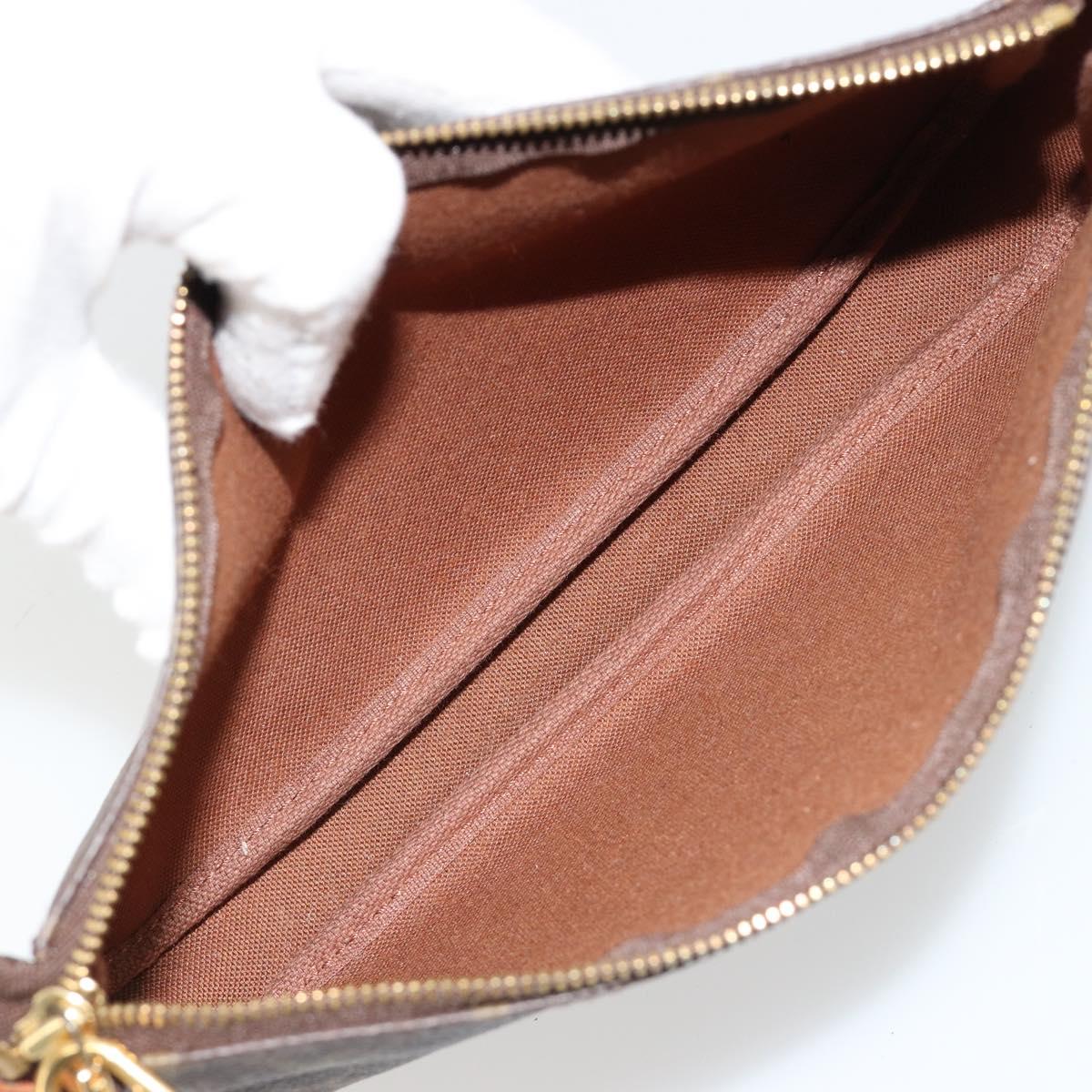 LOUIS VUITTON Monogram Pochette Accessoires Pouch M51980 LV Auth 180530V