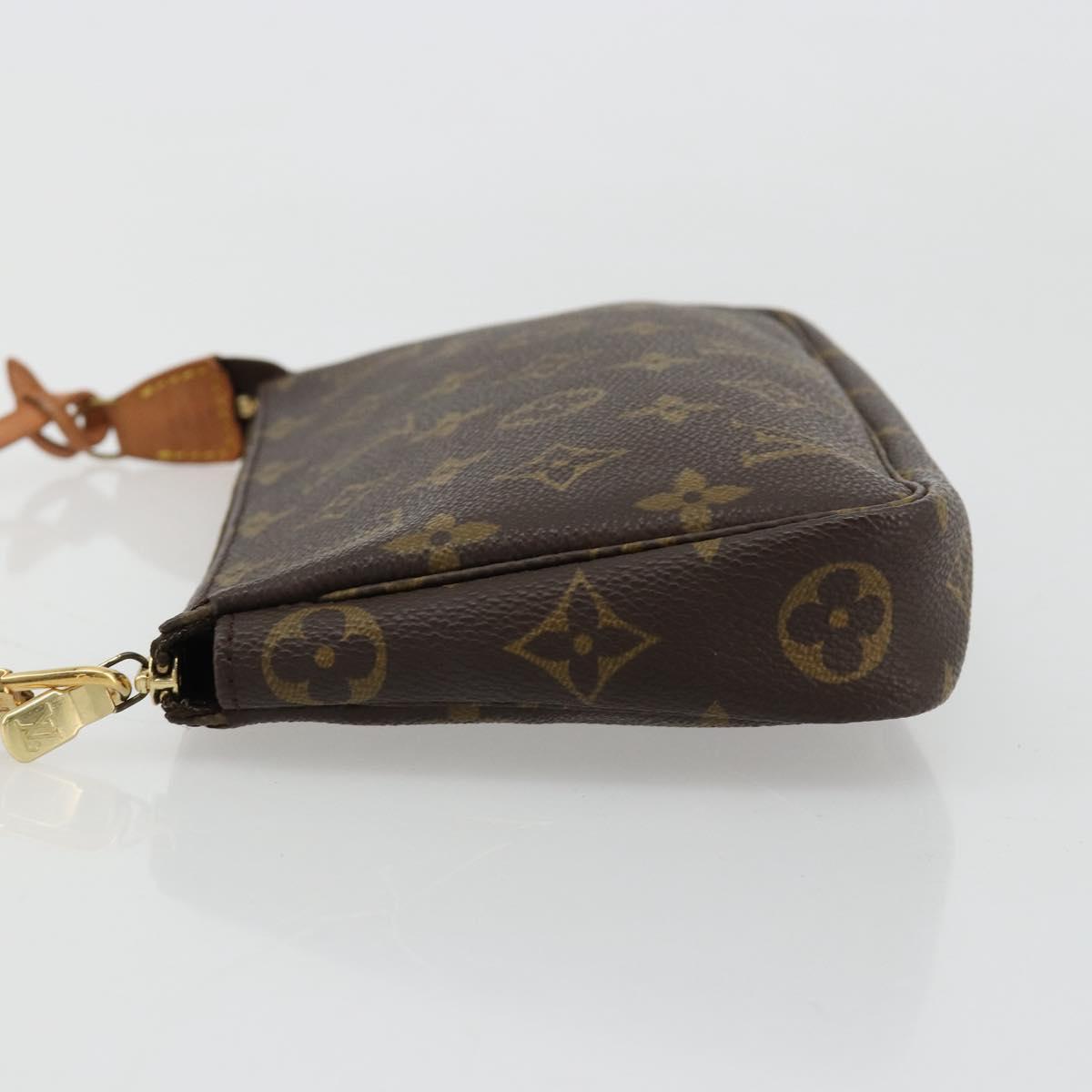 LOUIS VUITTON Monogram Pochette Accessoires Pouch M51980 LV Auth 180530V