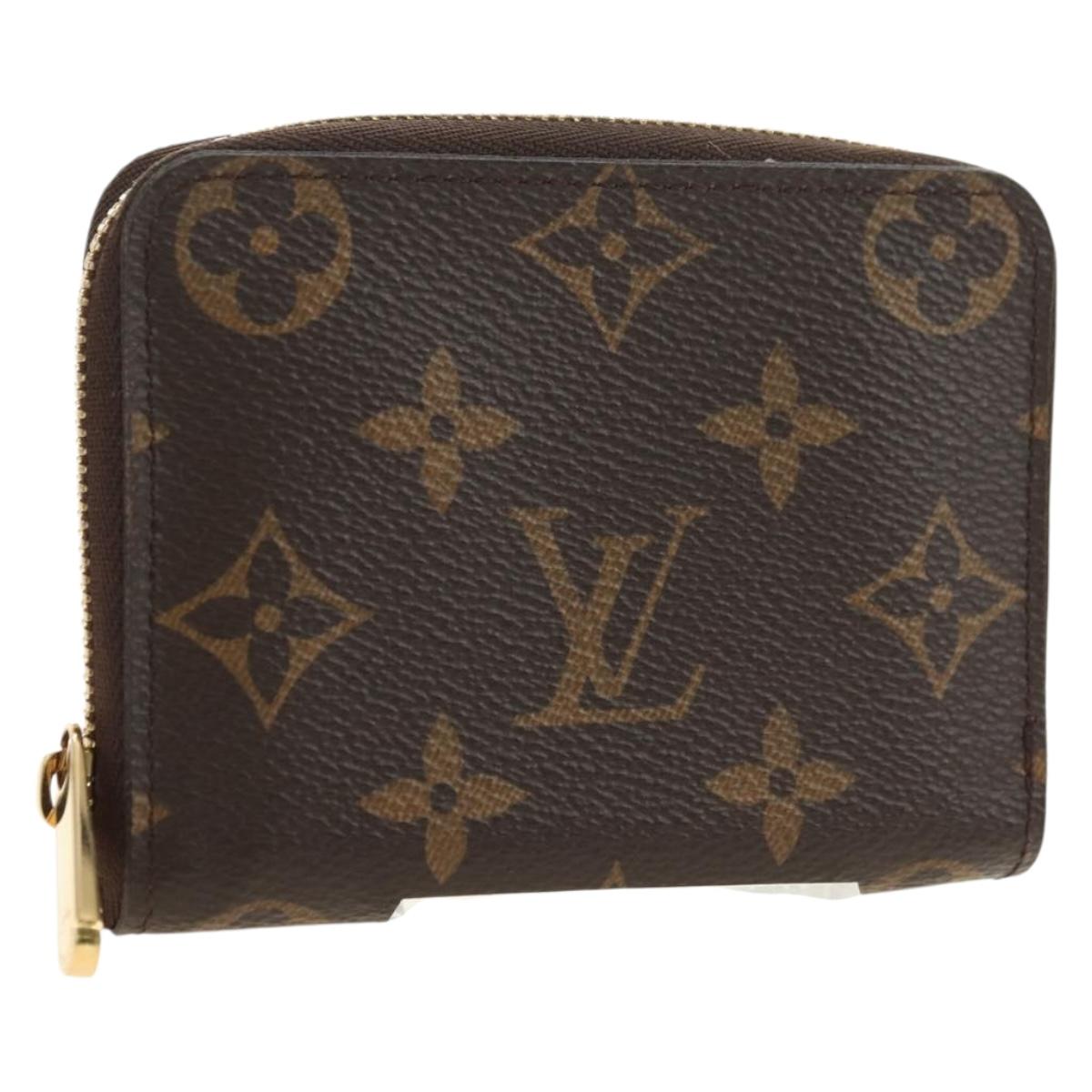 LOUIS VUITTON Monogram Zippy Coin Purse Coin Purse M60067 LV Auth 180540M