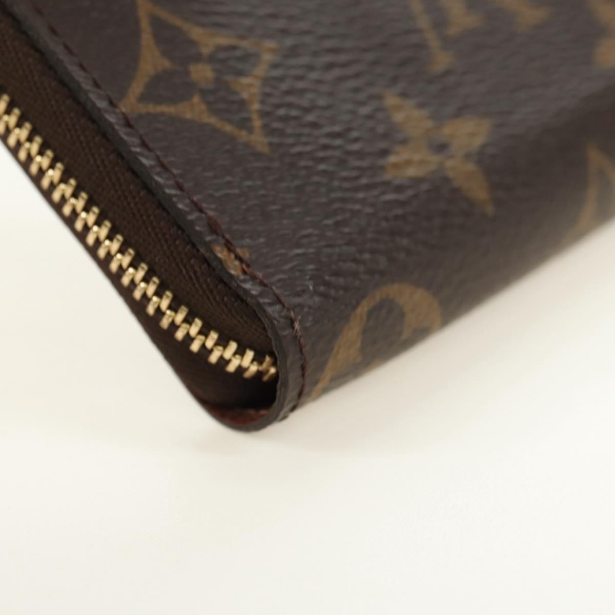 LOUIS VUITTON Monogram Zippy Coin Purse Coin Purse M60067 LV Auth 180540M