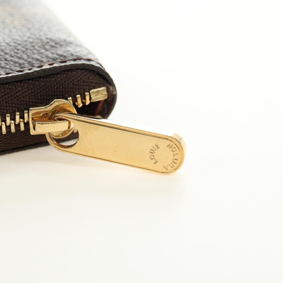 LOUIS VUITTON Monogram Zippy Coin Purse Coin Purse M60067 LV Auth 180540M