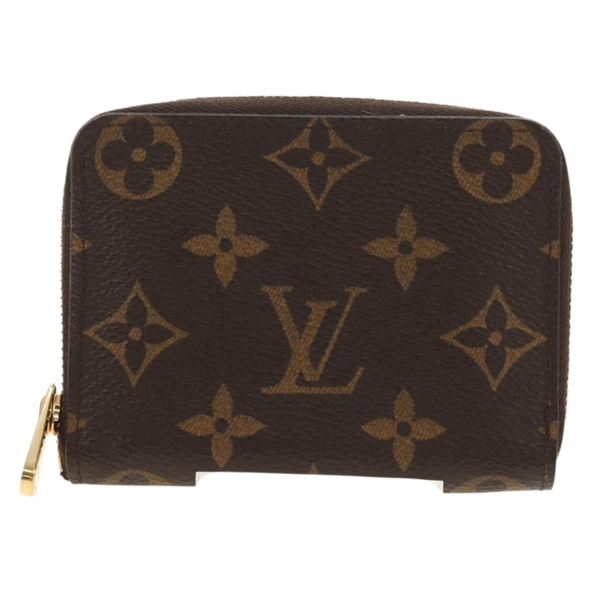 LOUIS VUITTON Monogram Zippy Coin Purse Coin Purse M60067 LV Auth 180540M