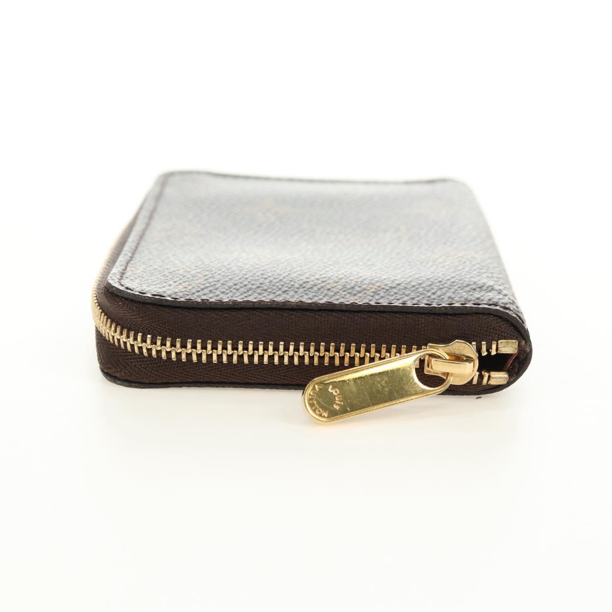 LOUIS VUITTON Monogram Zippy Coin Purse Coin Purse M60067 LV Auth 180540M