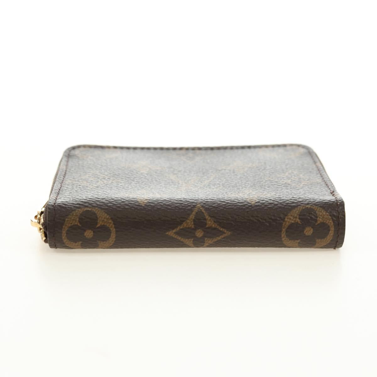 LOUIS VUITTON Monogram Zippy Coin Purse Coin Purse M60067 LV Auth 180540M