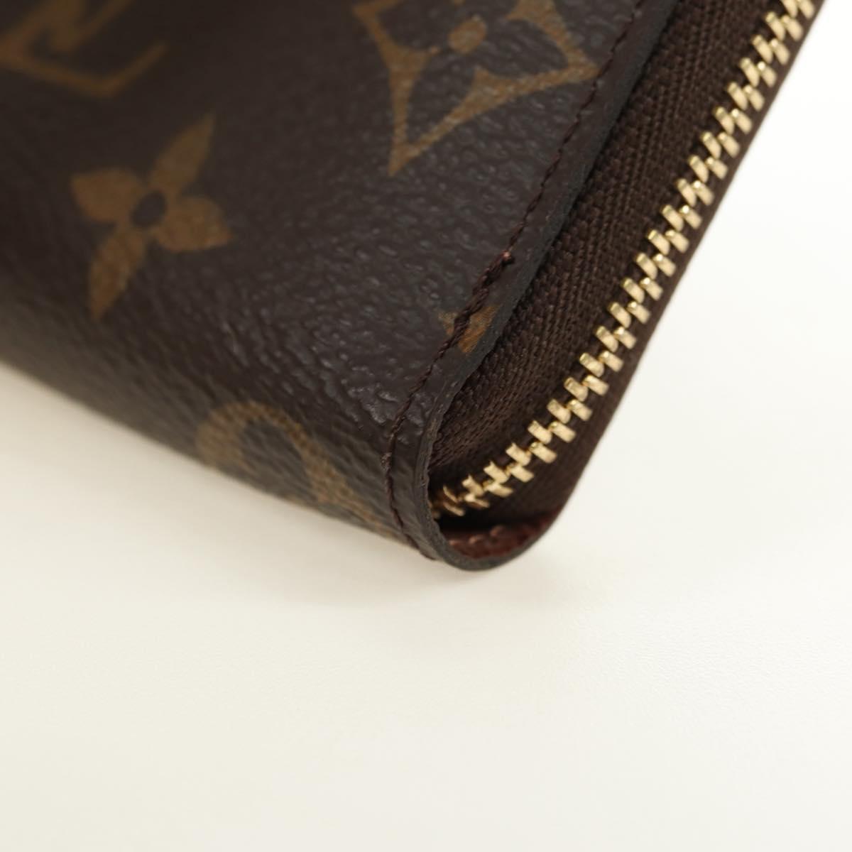 LOUIS VUITTON Monogram Zippy Coin Purse Coin Purse M60067 LV Auth 180540M