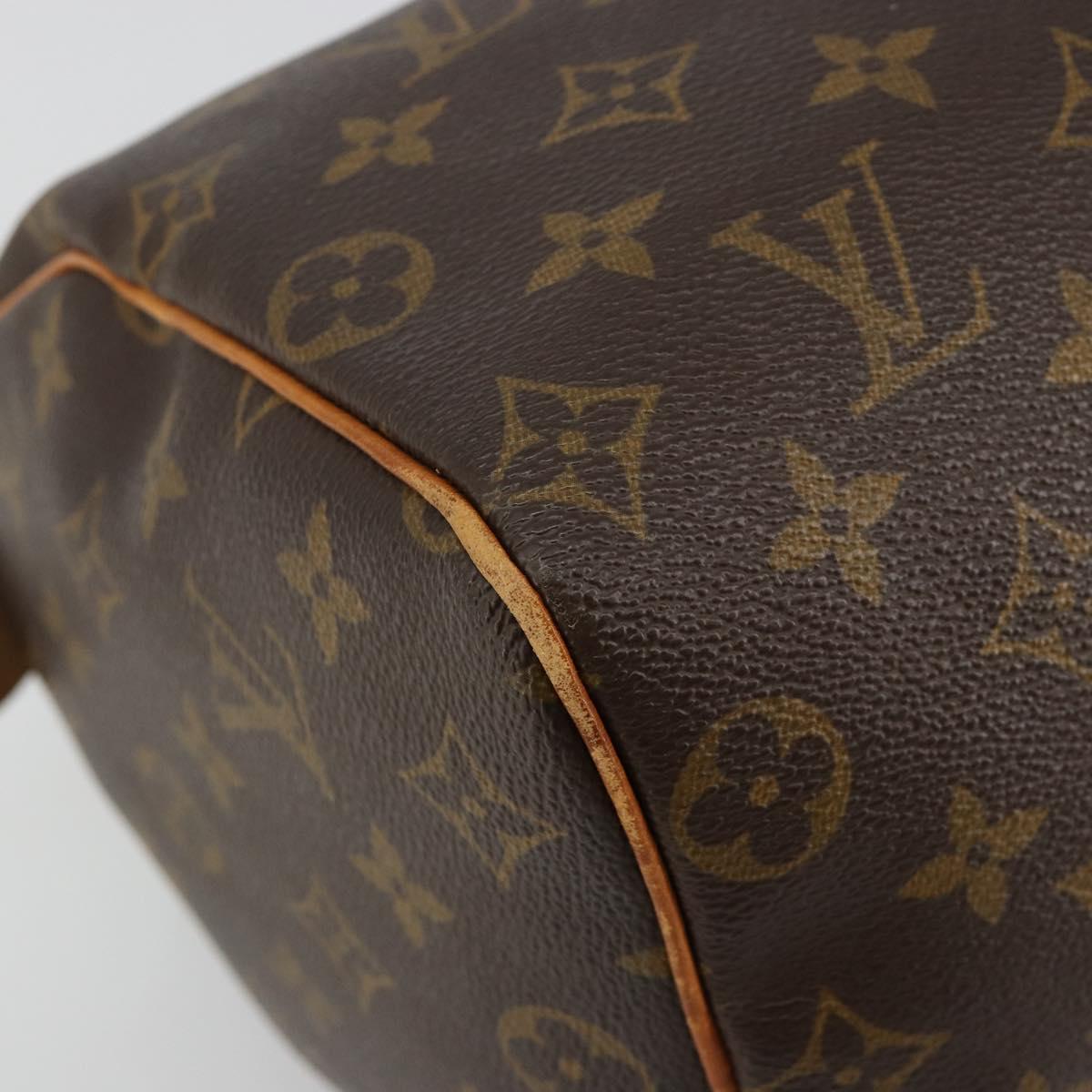 LOUIS VUITTON Monogram Speedy 25 Hand Bag M41528 LV Auth 180577