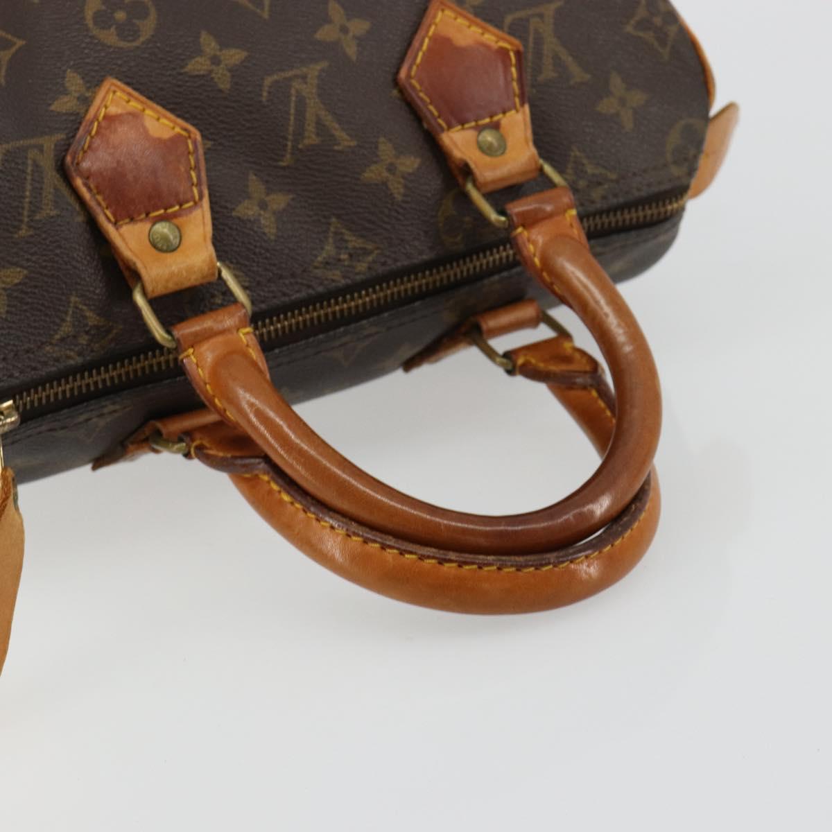 LOUIS VUITTON Monogram Speedy 25 Hand Bag M41528 LV Auth 180577