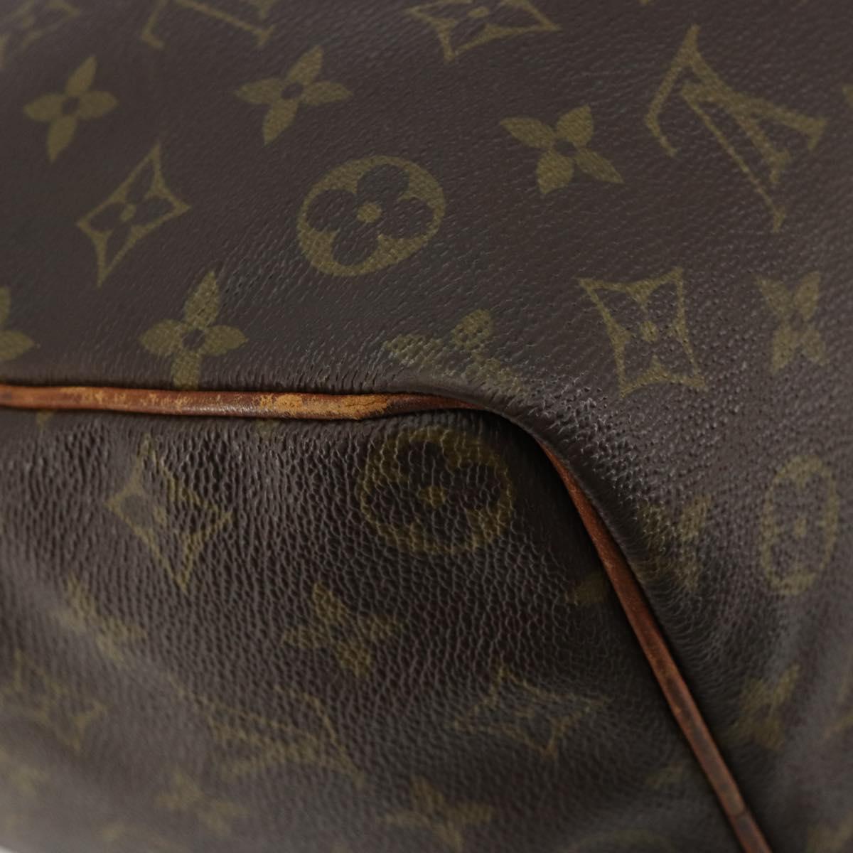LOUIS VUITTON Monogram Speedy 35 Hand Bag M41524 LV Auth 180585