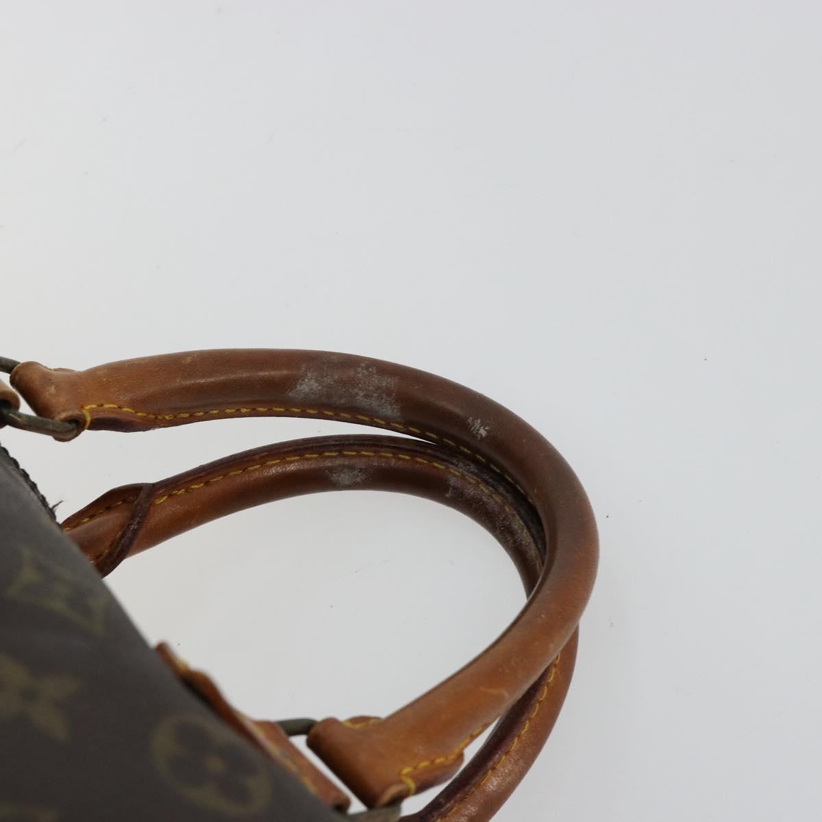 LOUIS VUITTON Monogram Speedy 35 Hand Bag M41524 LV Auth 180585