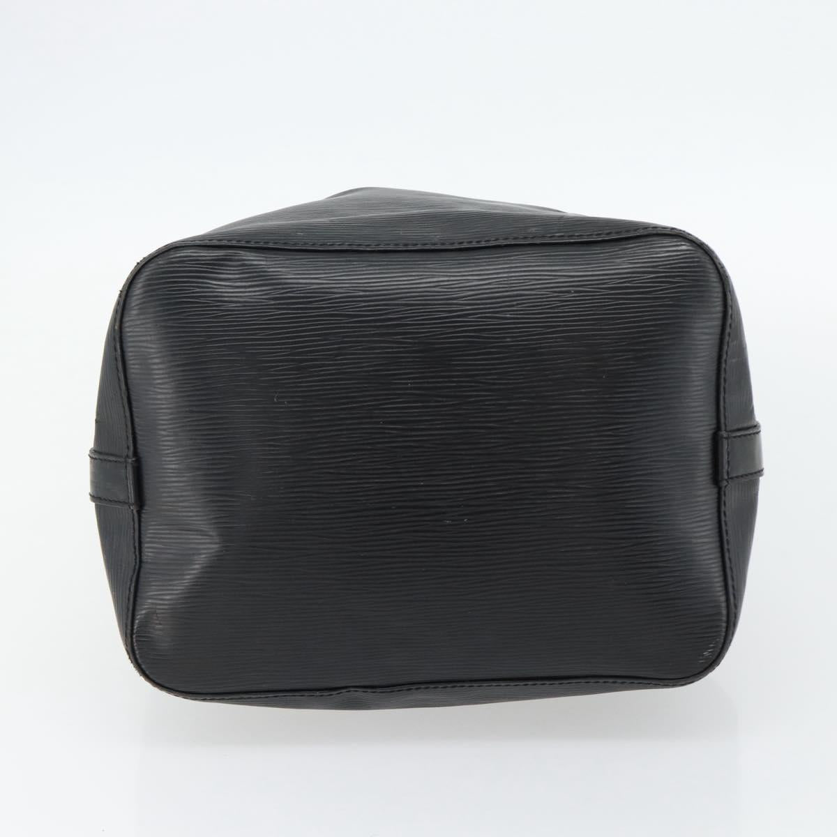LOUIS VUITTON Epi Petit Noe Shoulder Bag Black M44102 LV Auth 180597