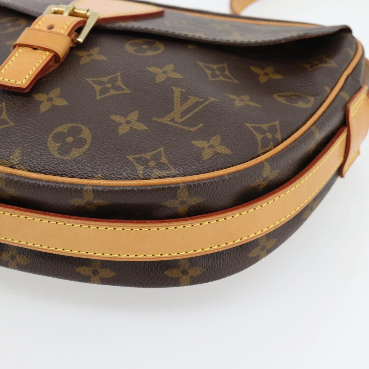 LOUIS VUITTON Monogram Jeune Fille GM Shoulder Bag M51225 LV Auth 180603A