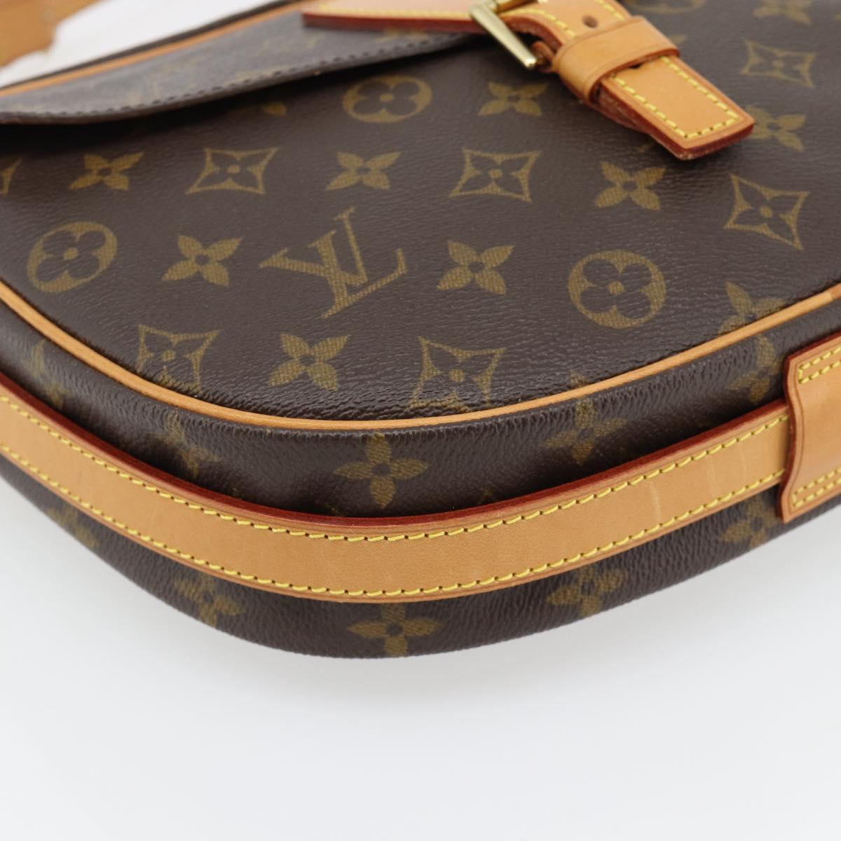 LOUIS VUITTON Monogram Jeune Fille GM Shoulder Bag M51225 LV Auth 180603A